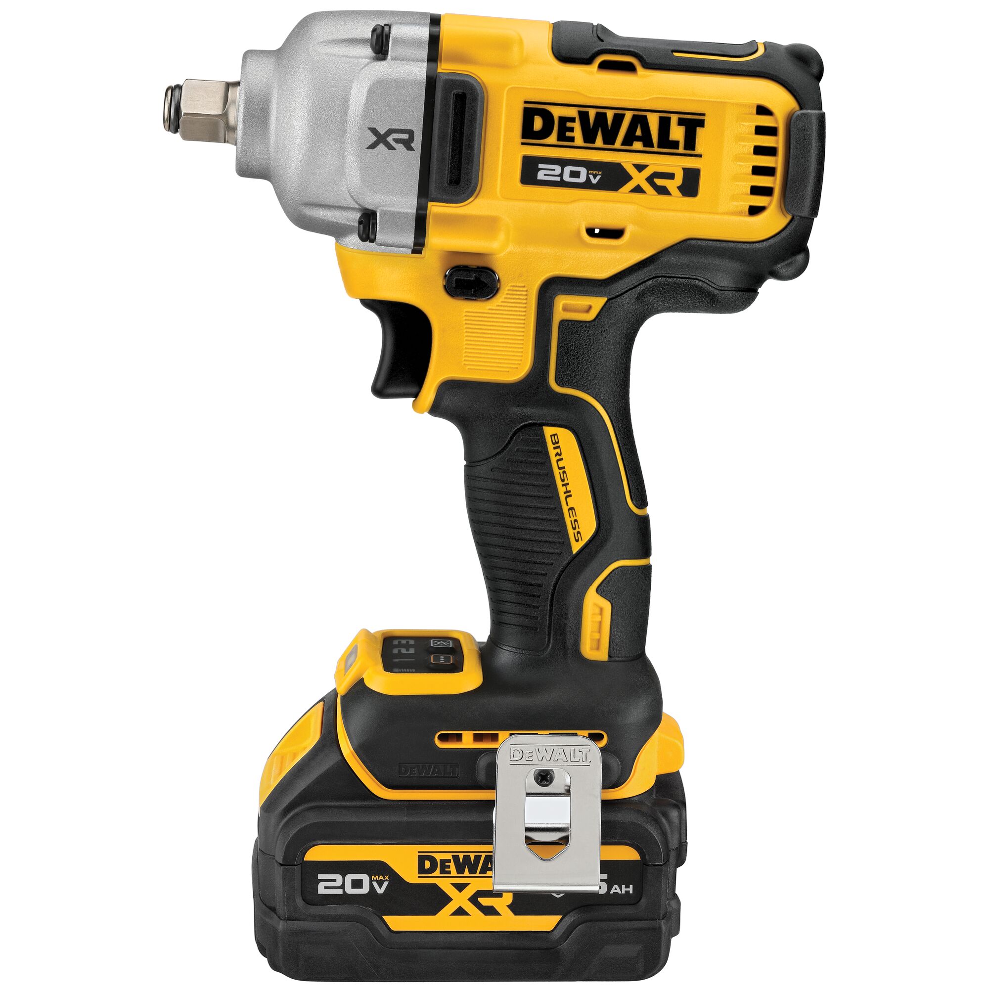 20V MAX XR 1 2 in. Mid Range Impact Wrench with Hog Ring Anvil