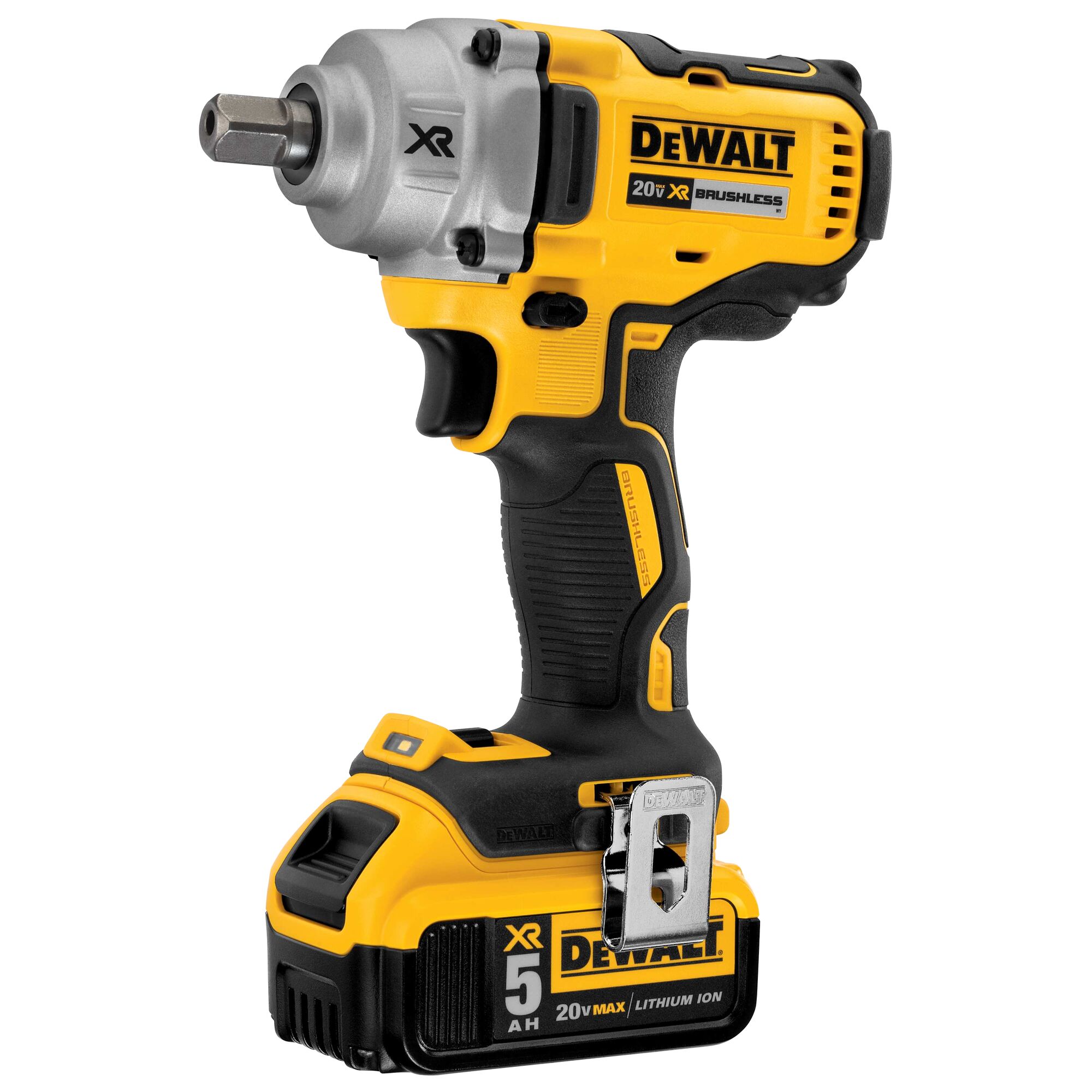 20V MAX XR 1 2 in. Mid Range Cordless Impact Wrench with Detent