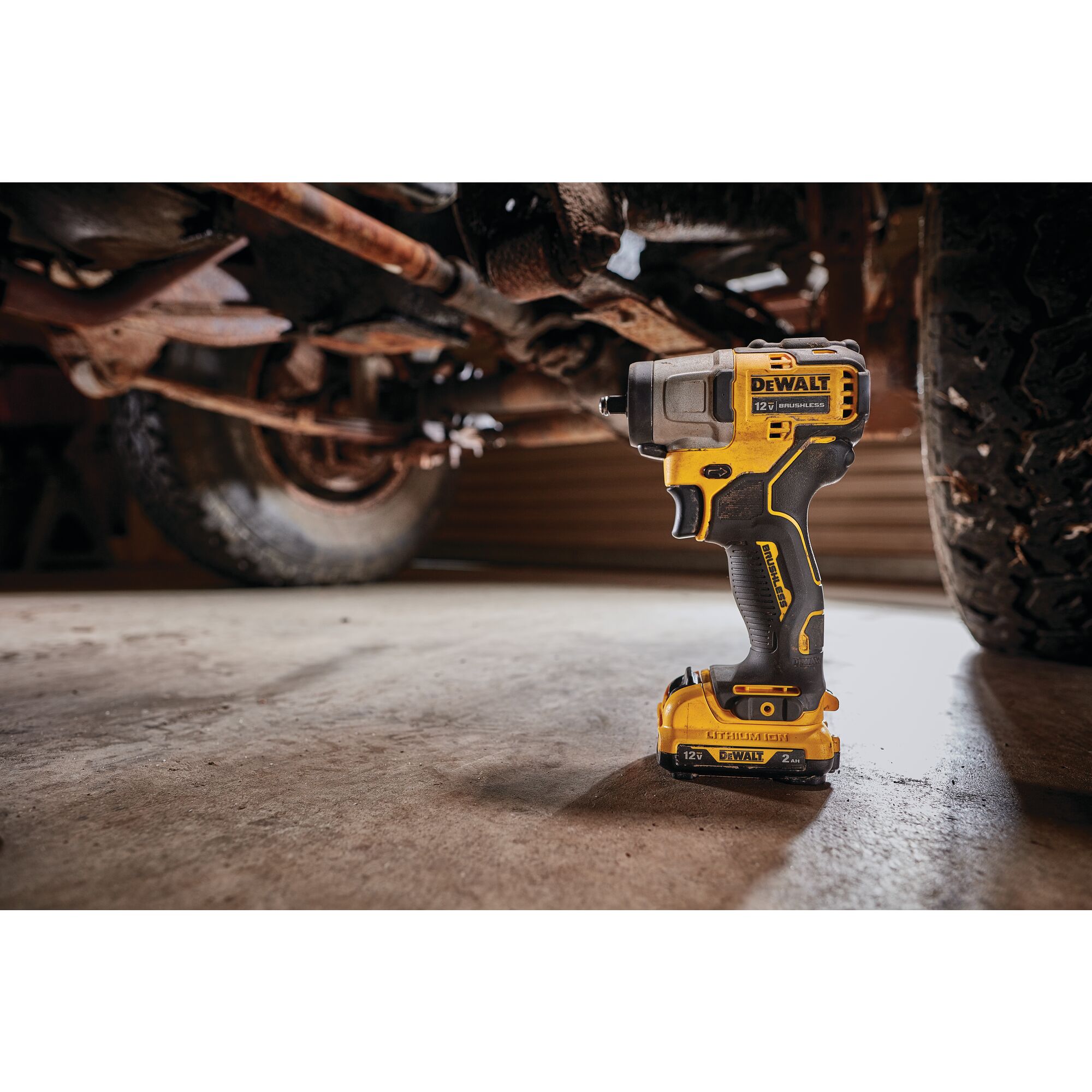 XTREME 12V MAX Brushless 3 8 in. Cordless Impact Wrench Tool