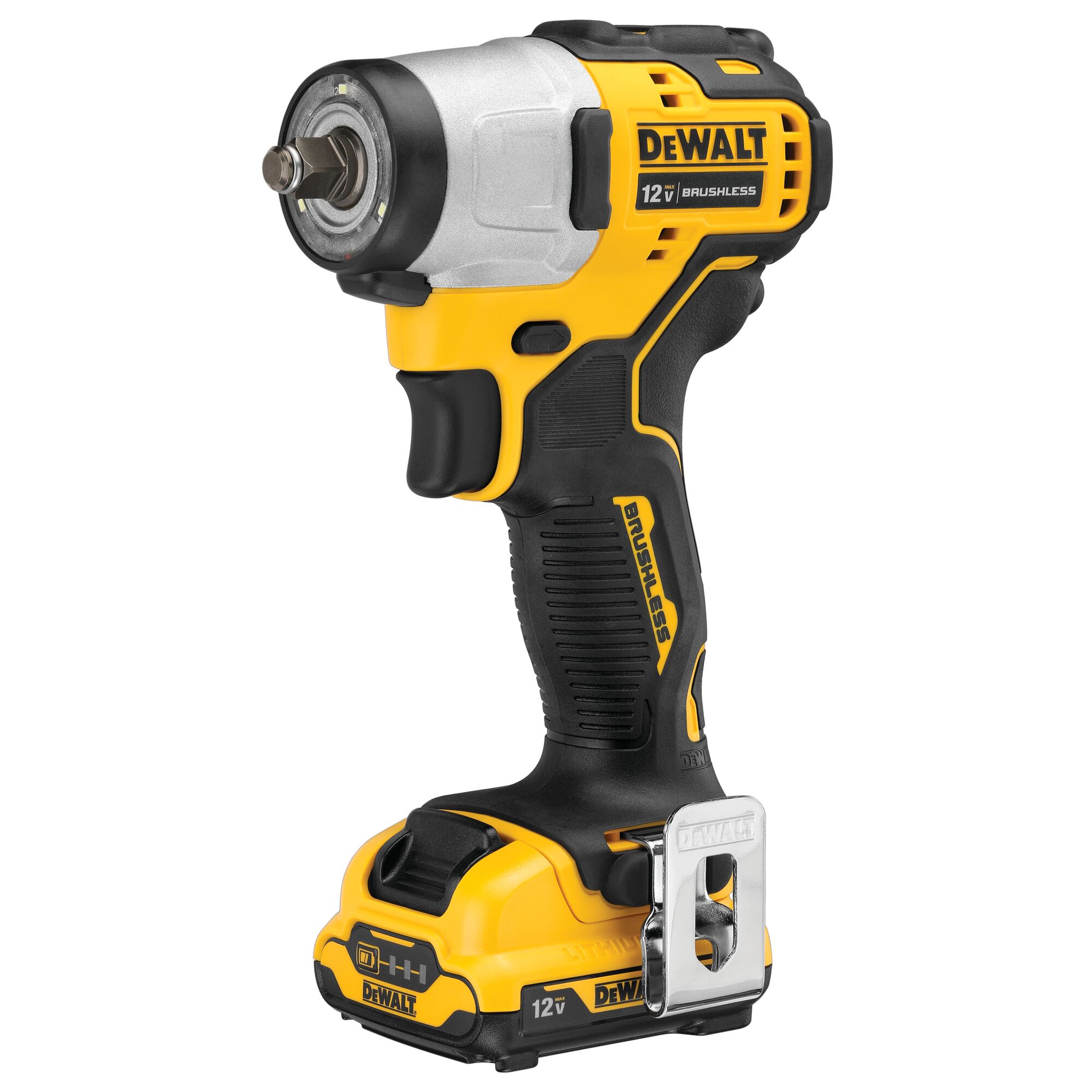 XTREME 12V MAX Brushless 3 8 in. Cordless Impact Wrench Kit DEWALT