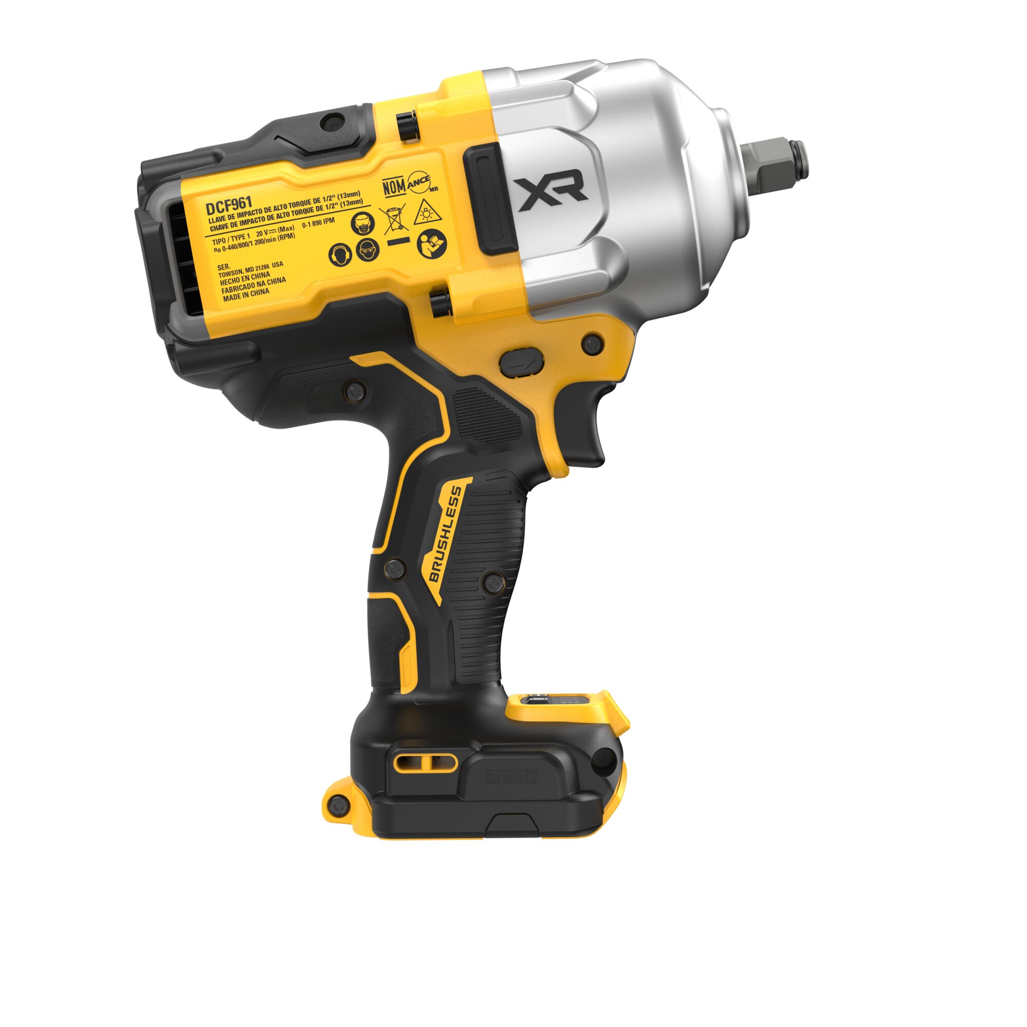 20V MAX XR Brushless Cordless 1 2 In High Torque Impact Wrench