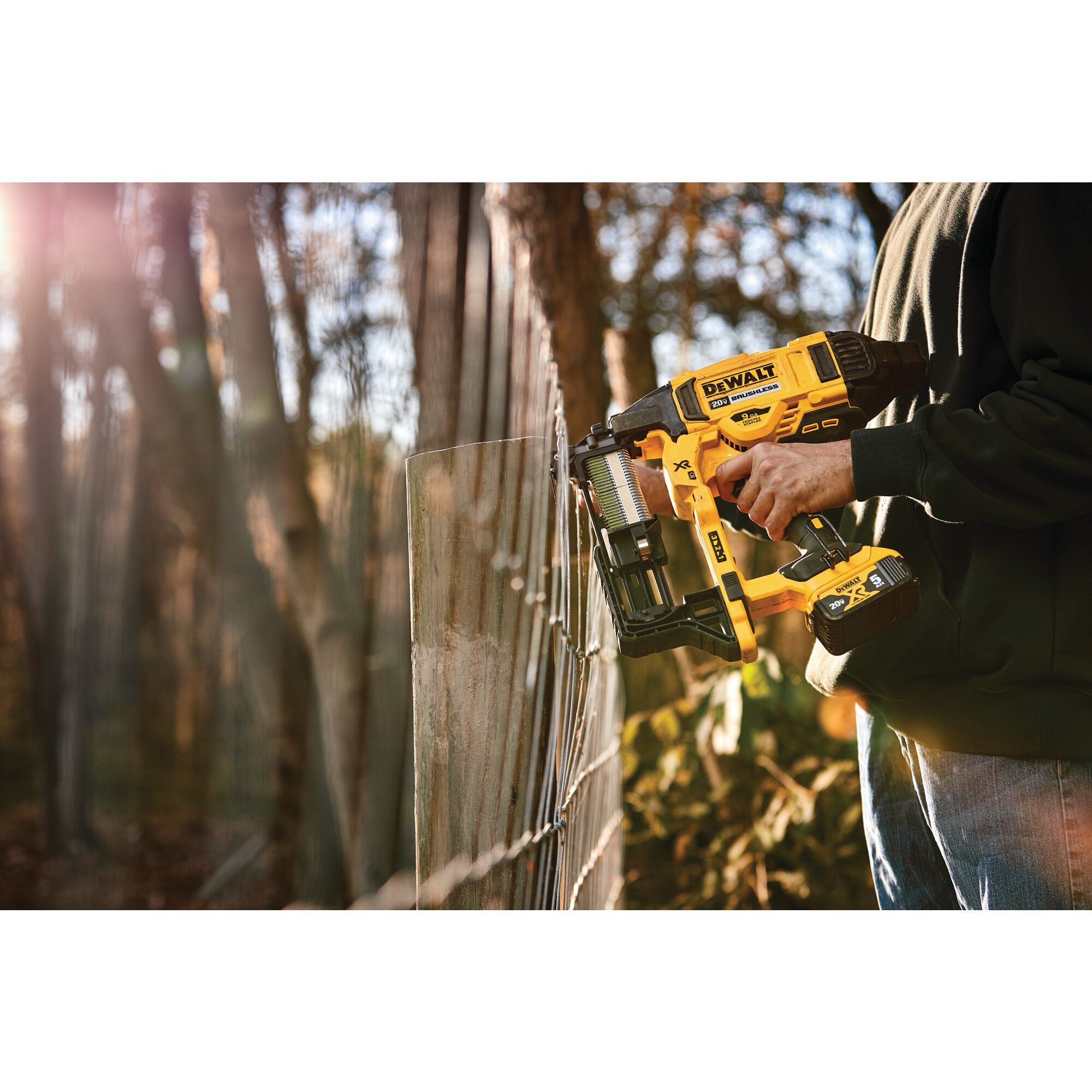 Dewalt fence best sale stapler review