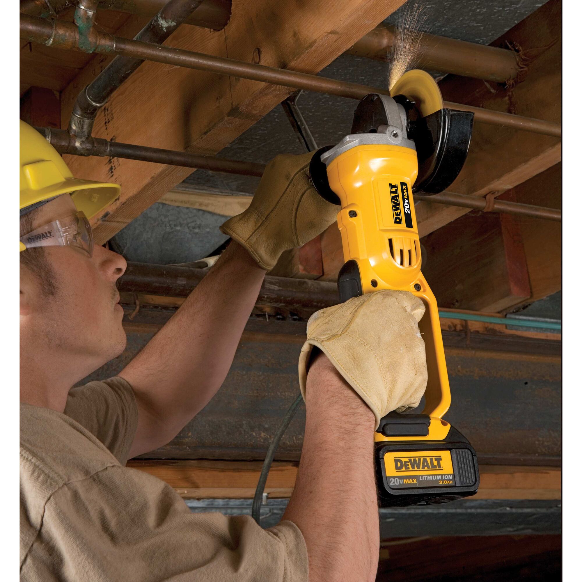 Dewalt 20v angle grinder best sale tool only