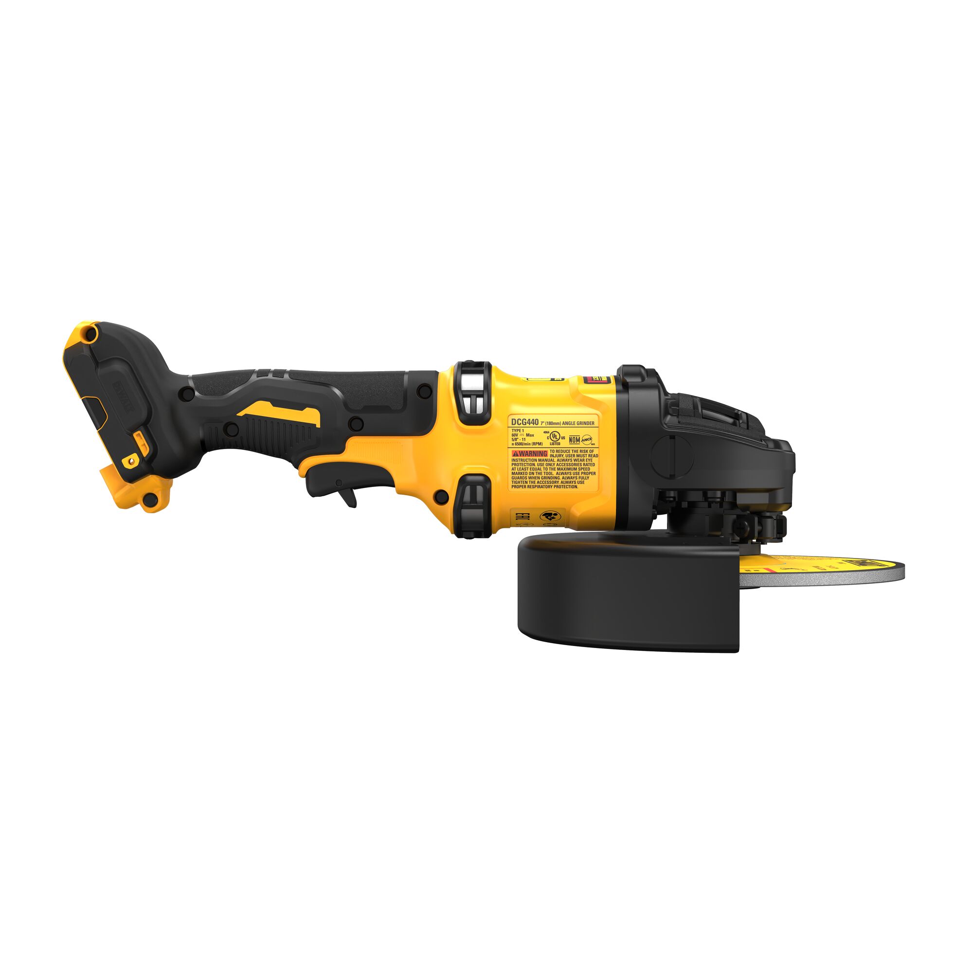 60V MAX 7 in. Brushless Cordless Grinder with KICKBACK BREAK