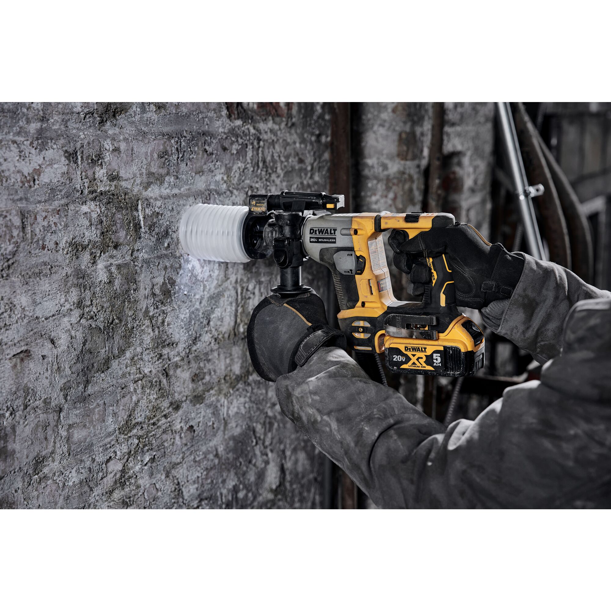 ATOMIC 20V MAX 5 8 in. Brushless Cordless SDS Plus Rotary Hammer