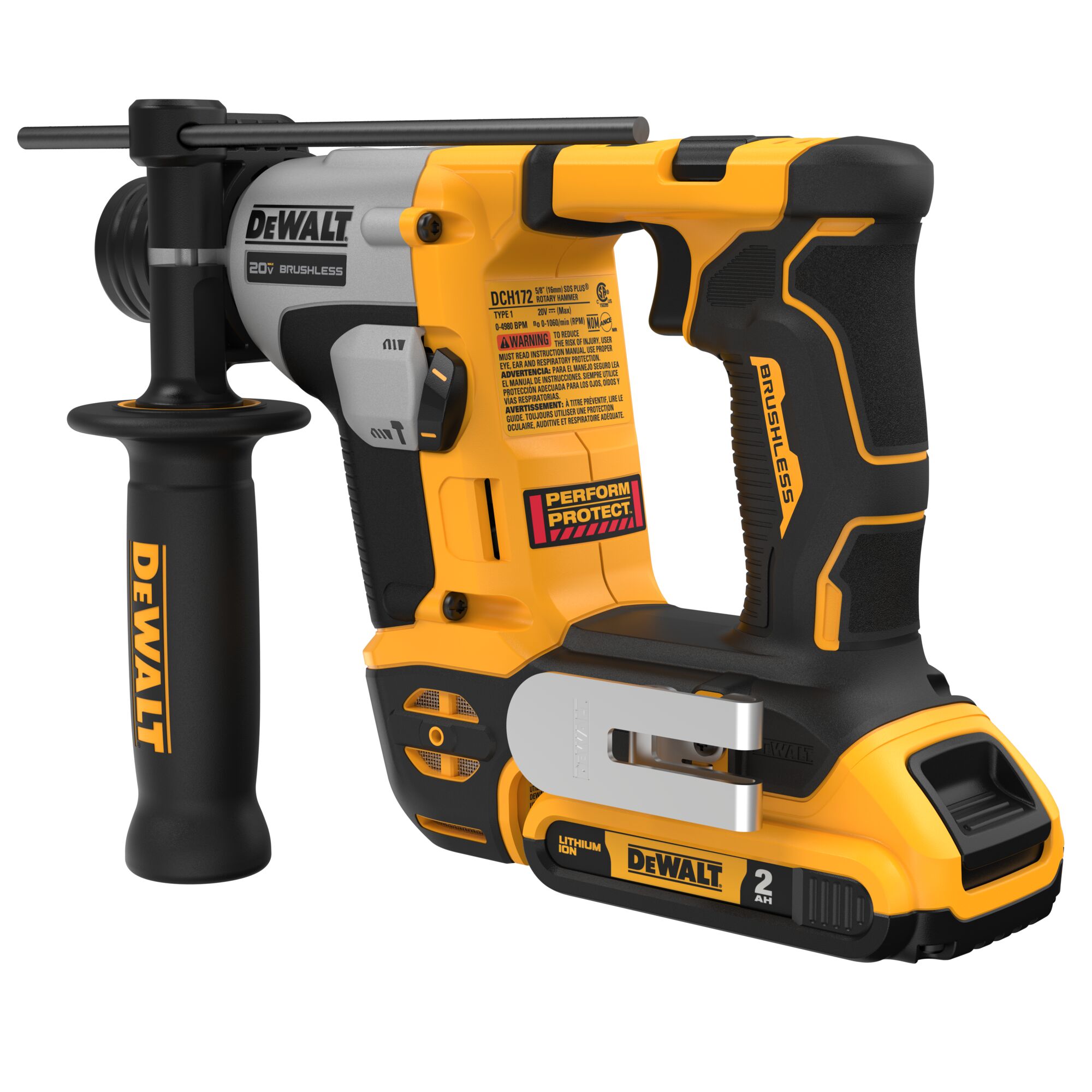 ATOMIC 20V MAX 5 8 in. Brushless Cordless SDS PLUS Rotary Hammer