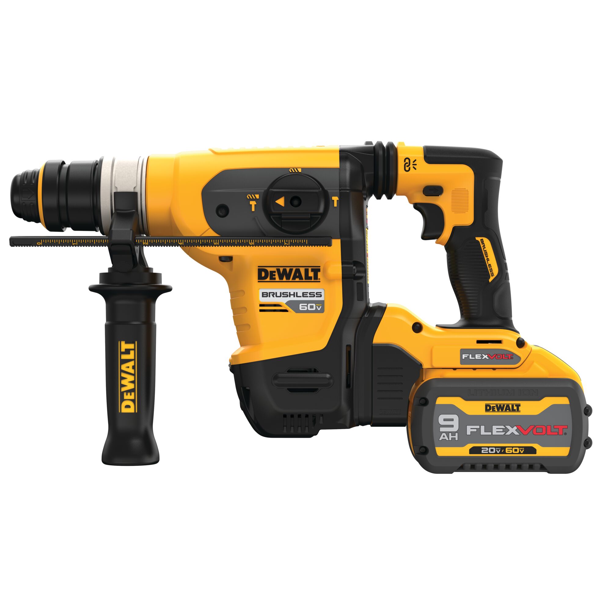 60V MAX 1 1 4 In. Brushless Cordless SDS PLUS Rotary Hammer Kit