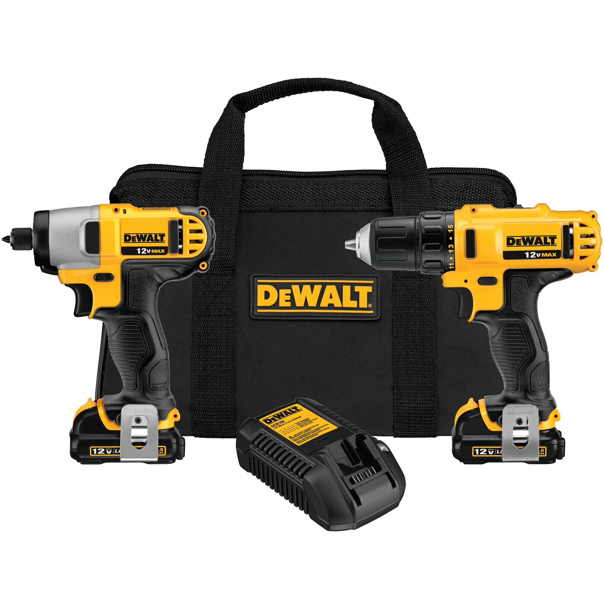 Dewalt drill & online impact