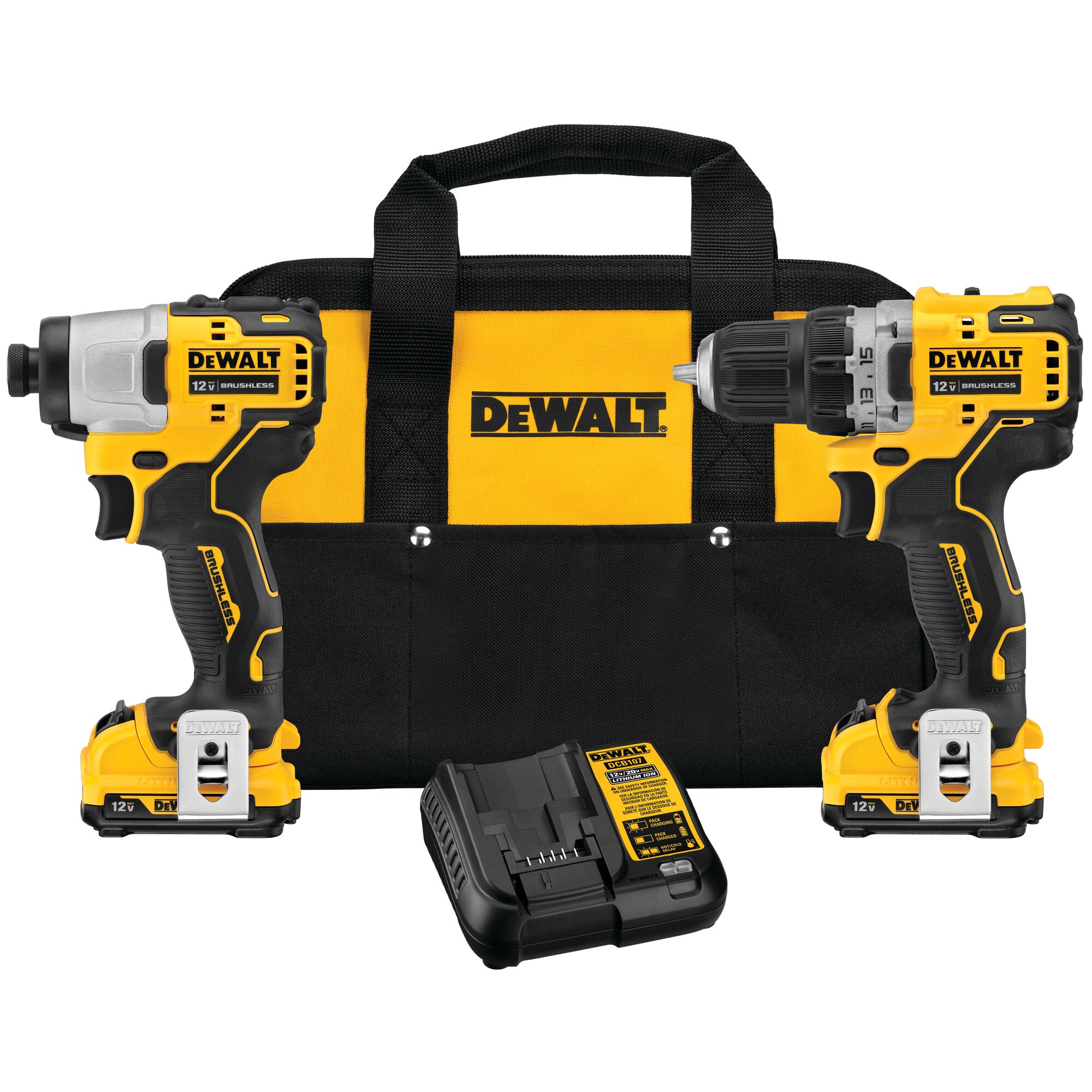 XTREME 12V MAX* Brushless Cordless Drill & Impact Driver Kit | DEWALT