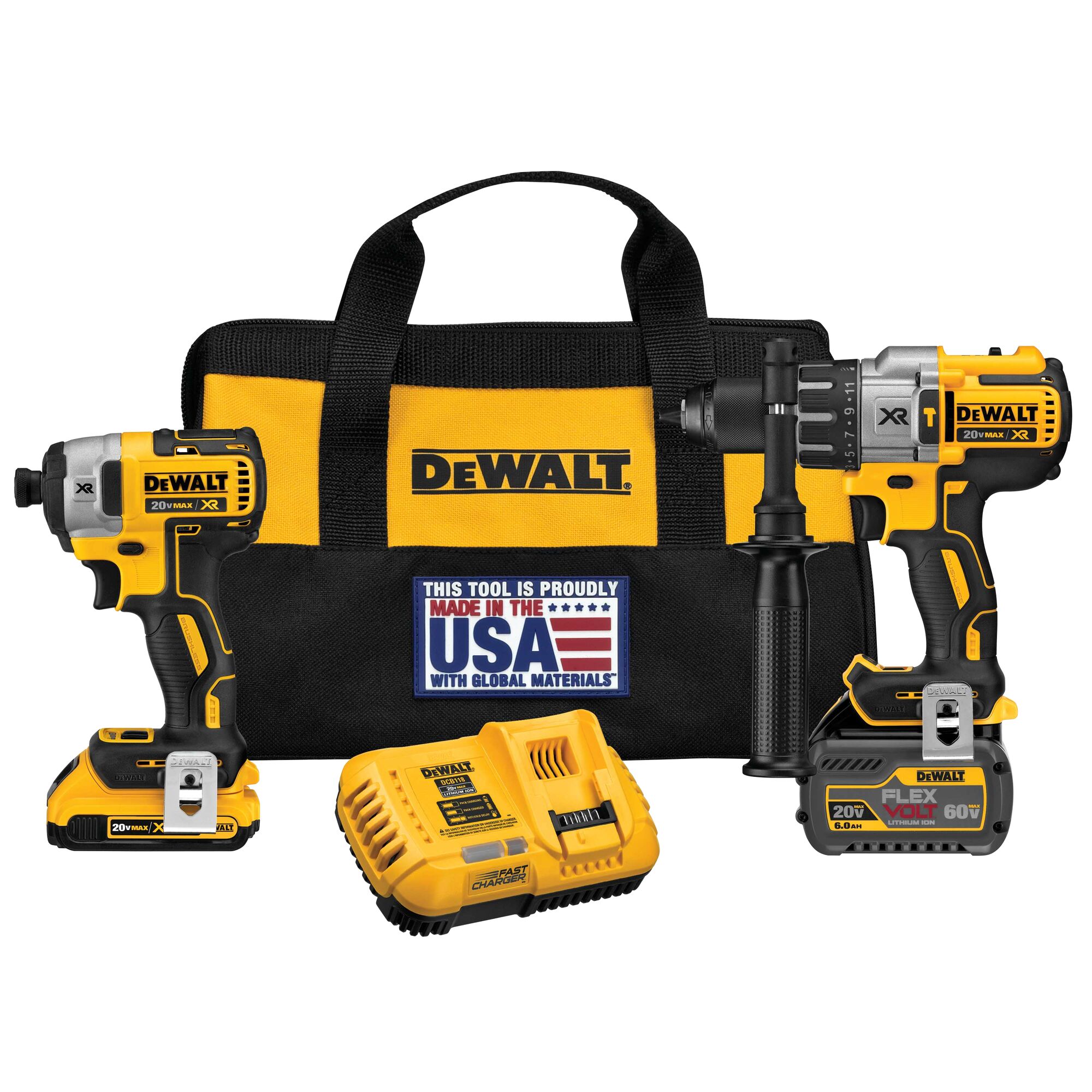 Dewalt drill 2025 and impact set