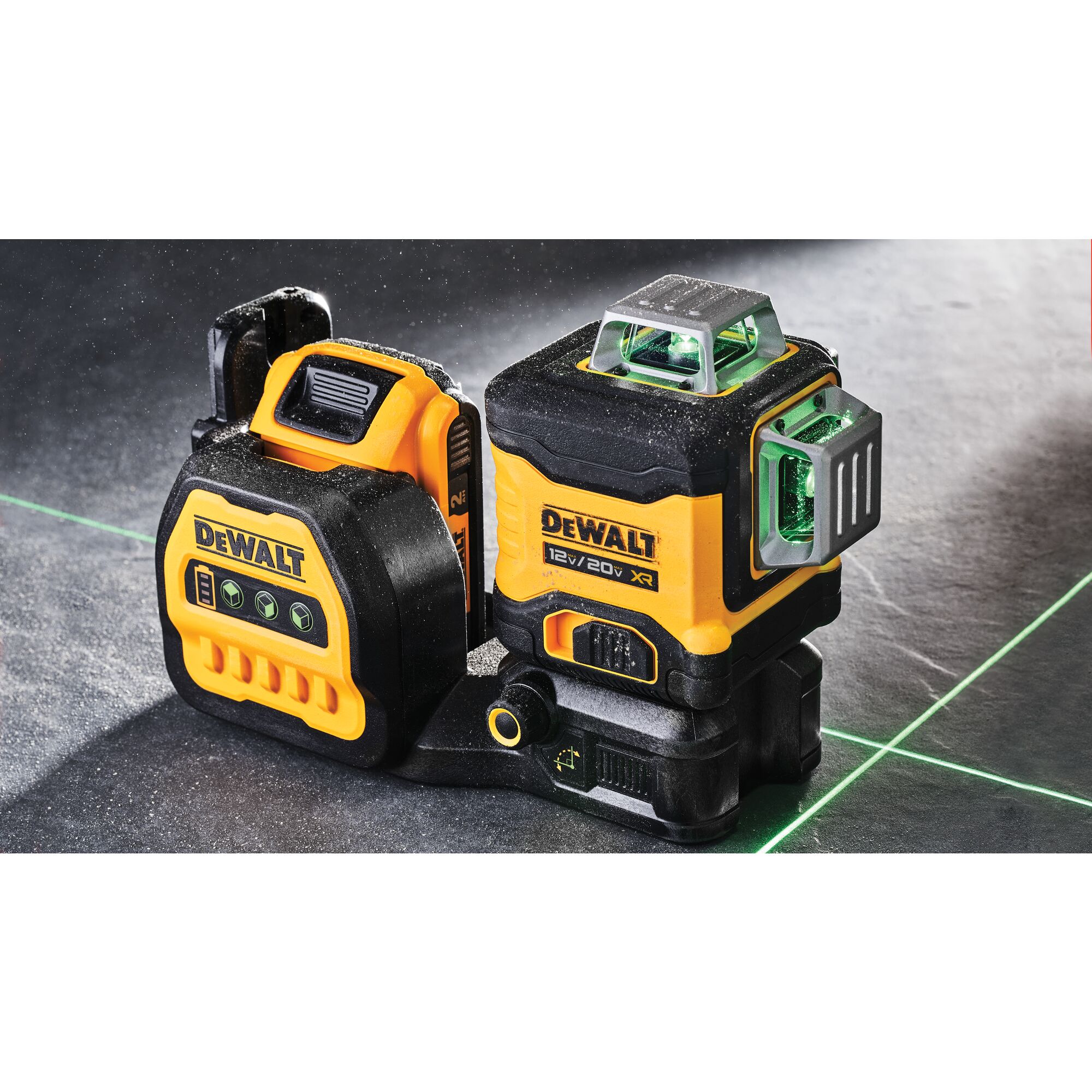 20V MAX XR 3 X 360 Green Line Laser Tool Only DEWALT