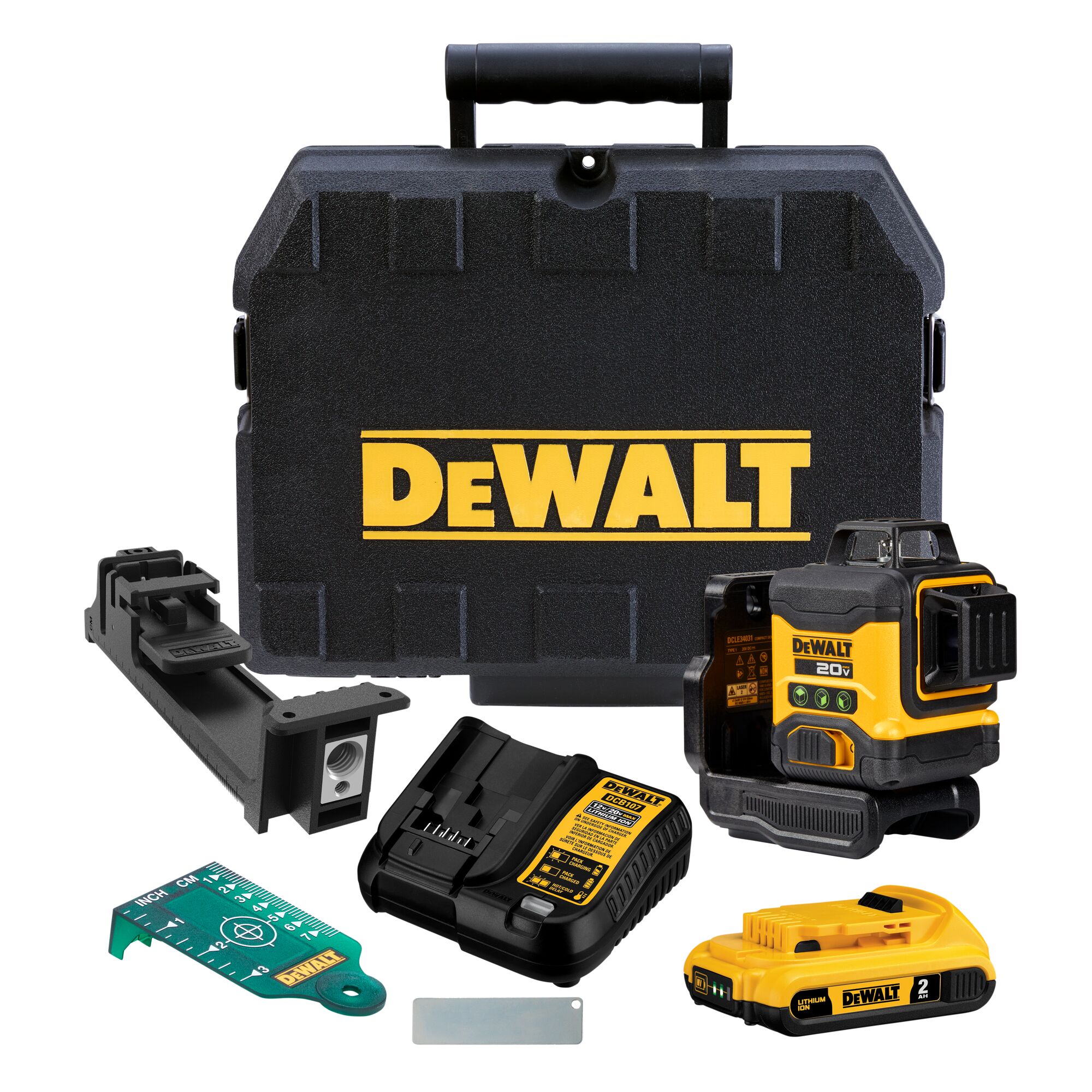 Dewalt laser shop level kit