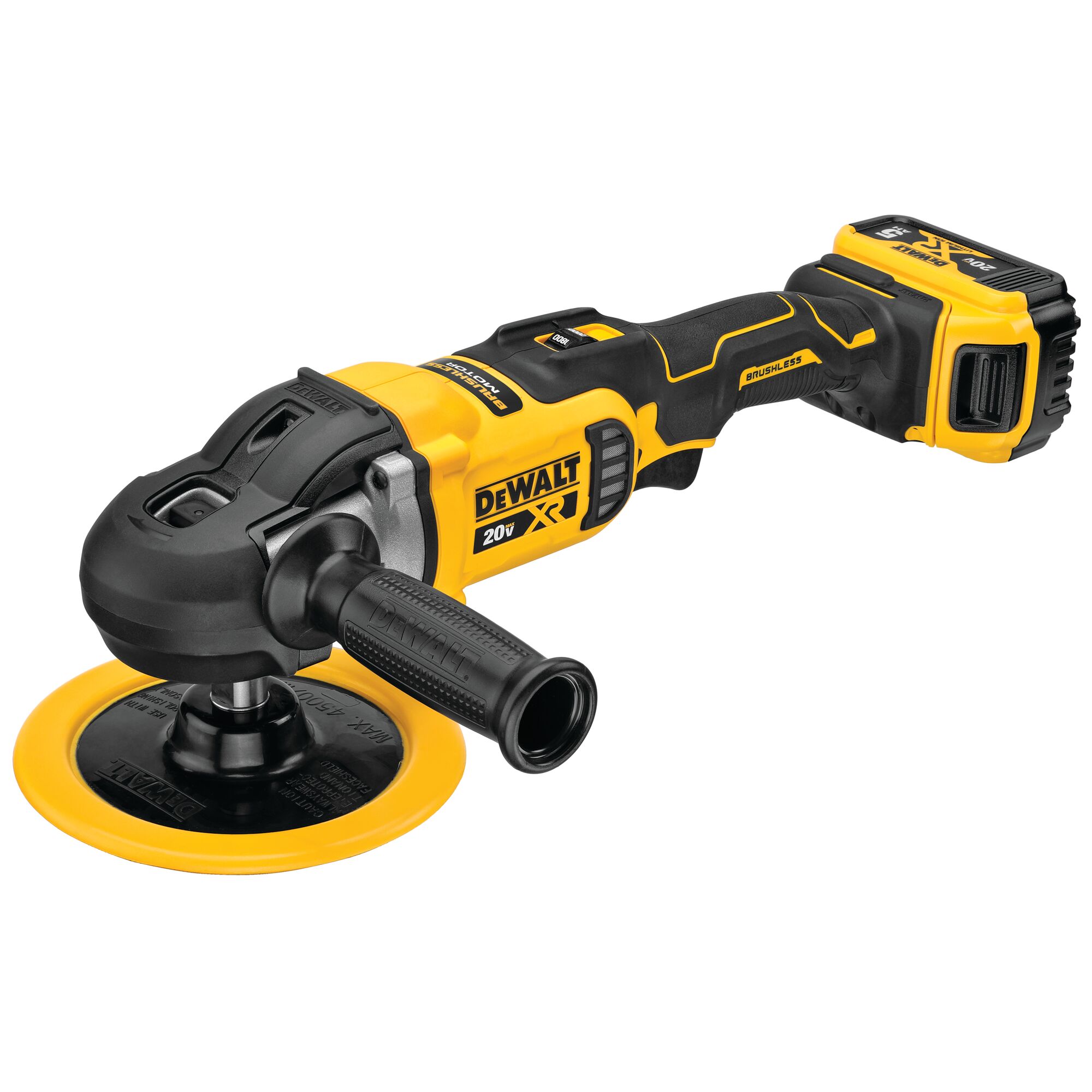 Dewalt dcm849p2 20v max cordless variable speed rotary polisher kit new arrivals