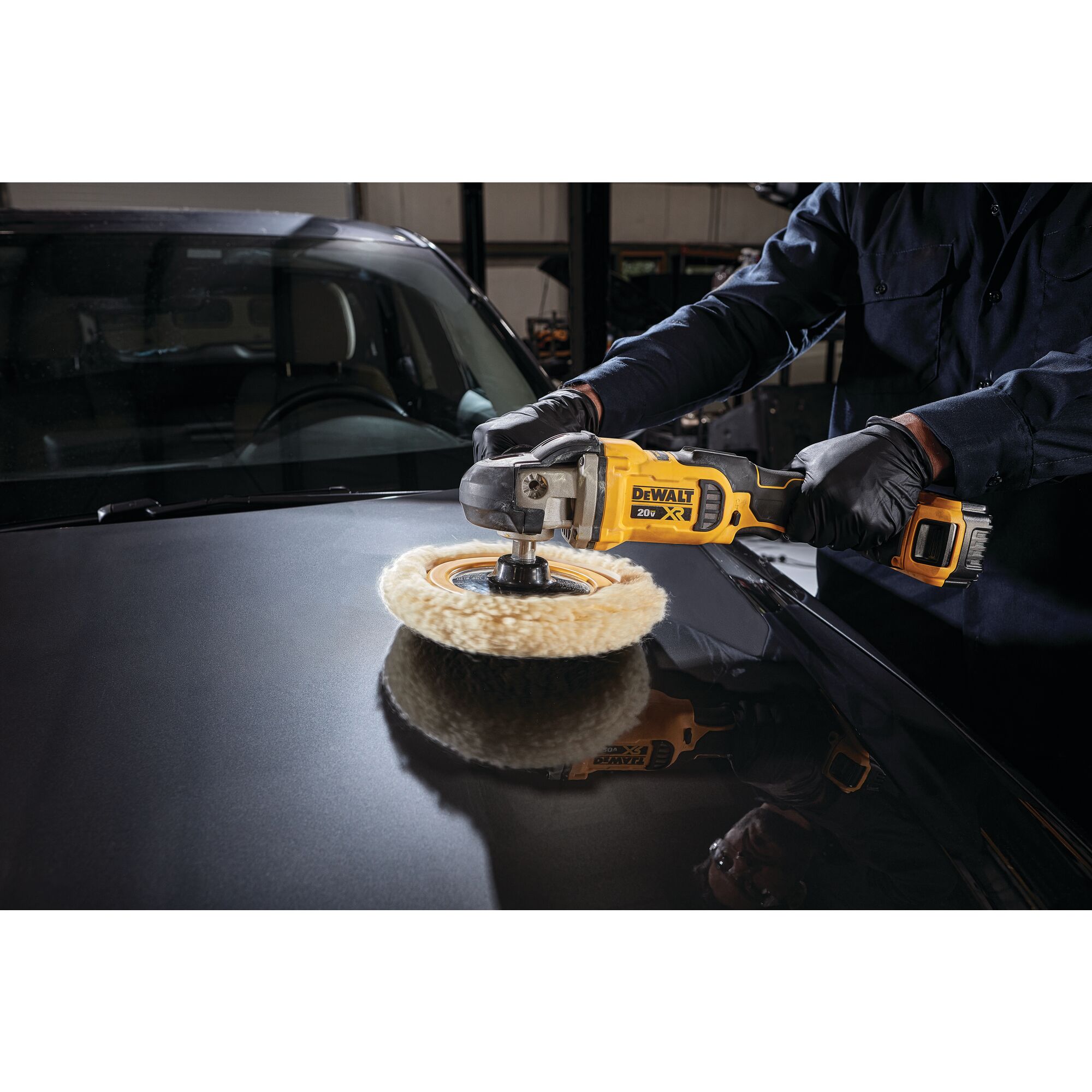 20V MAX XR 7 in. Cordless Variable Speed Rotary Polisher Kit