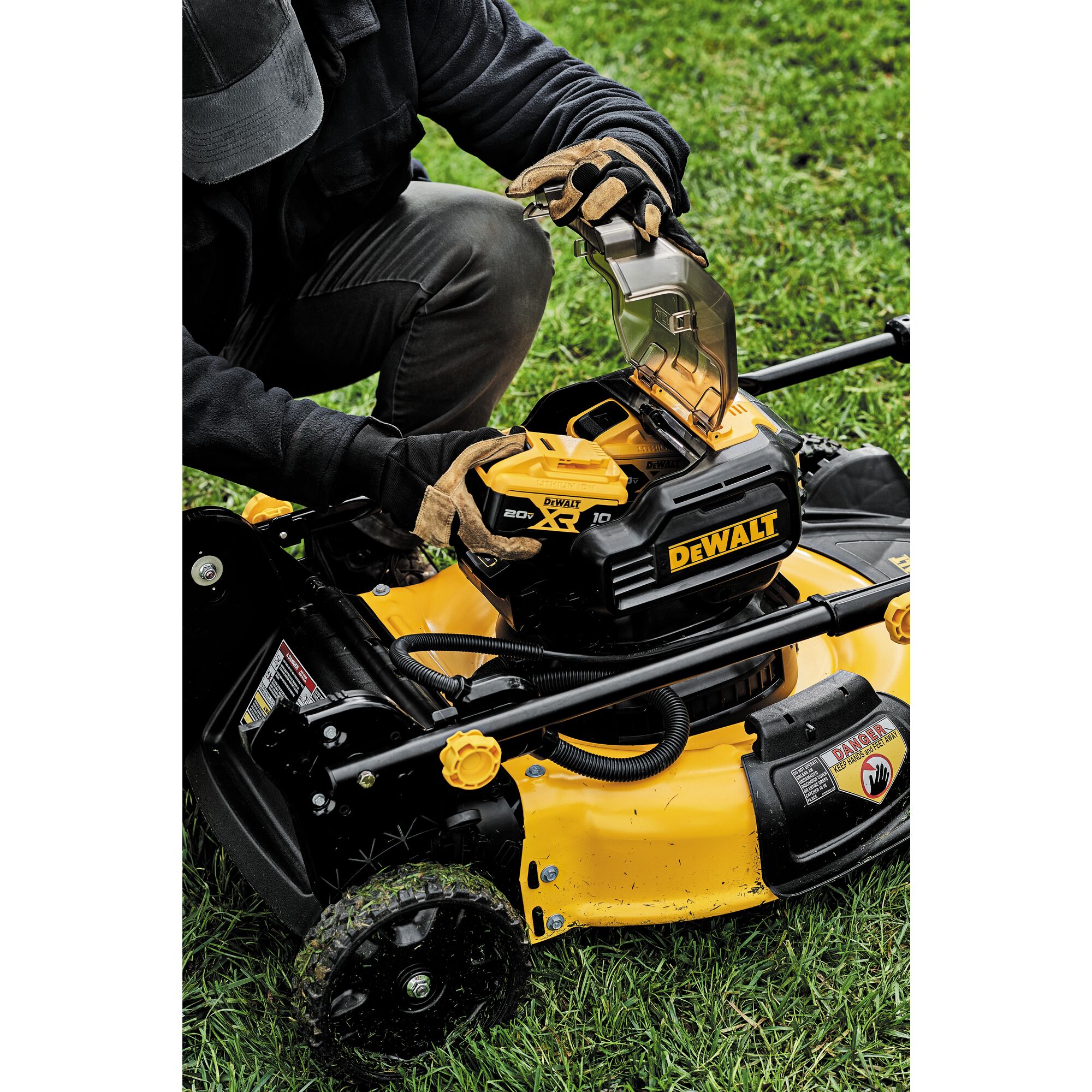 2X20V MAX 21 1 2 in. Brushless Cordless Push Mower DEWALT