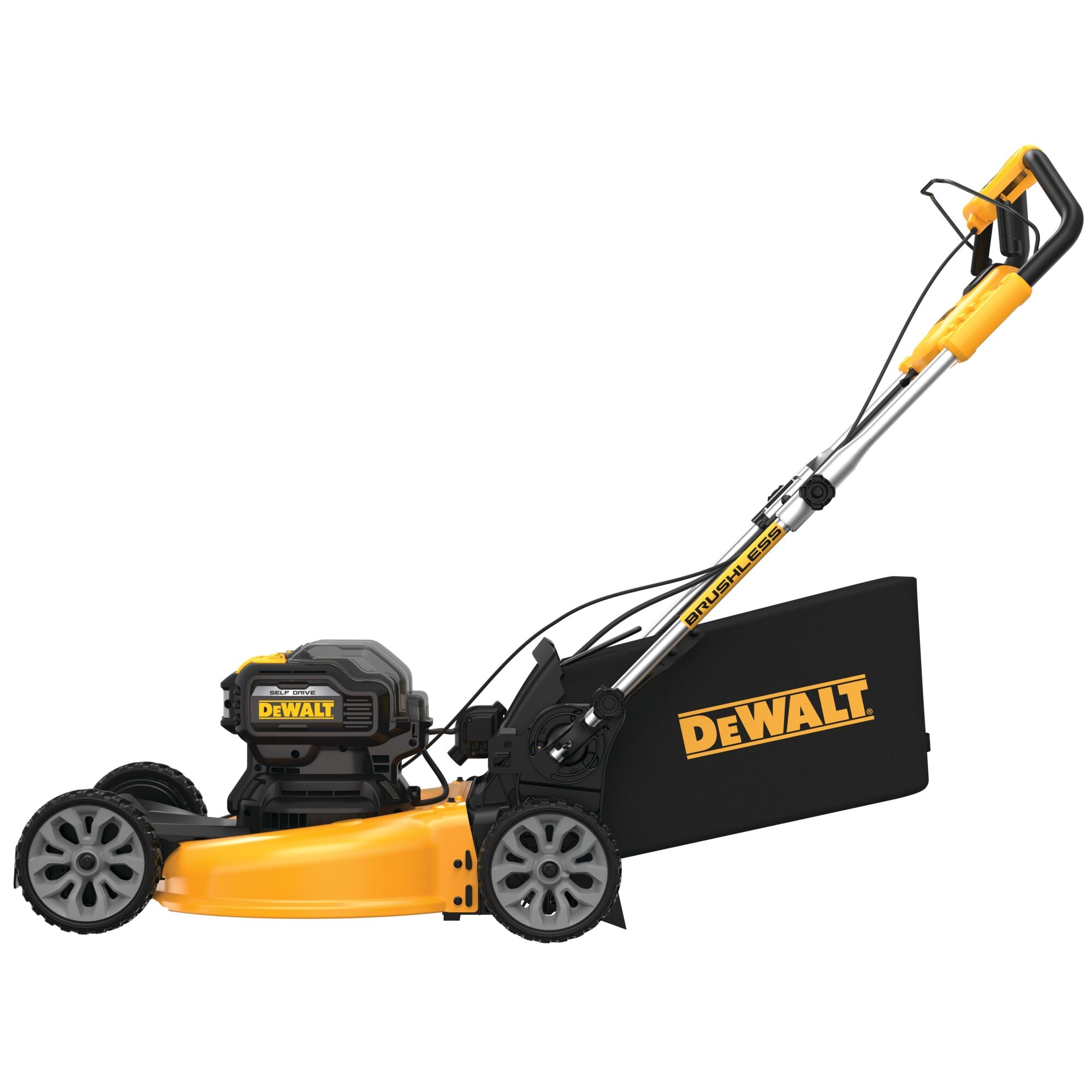 Dewalt battery deals powered lawn mower