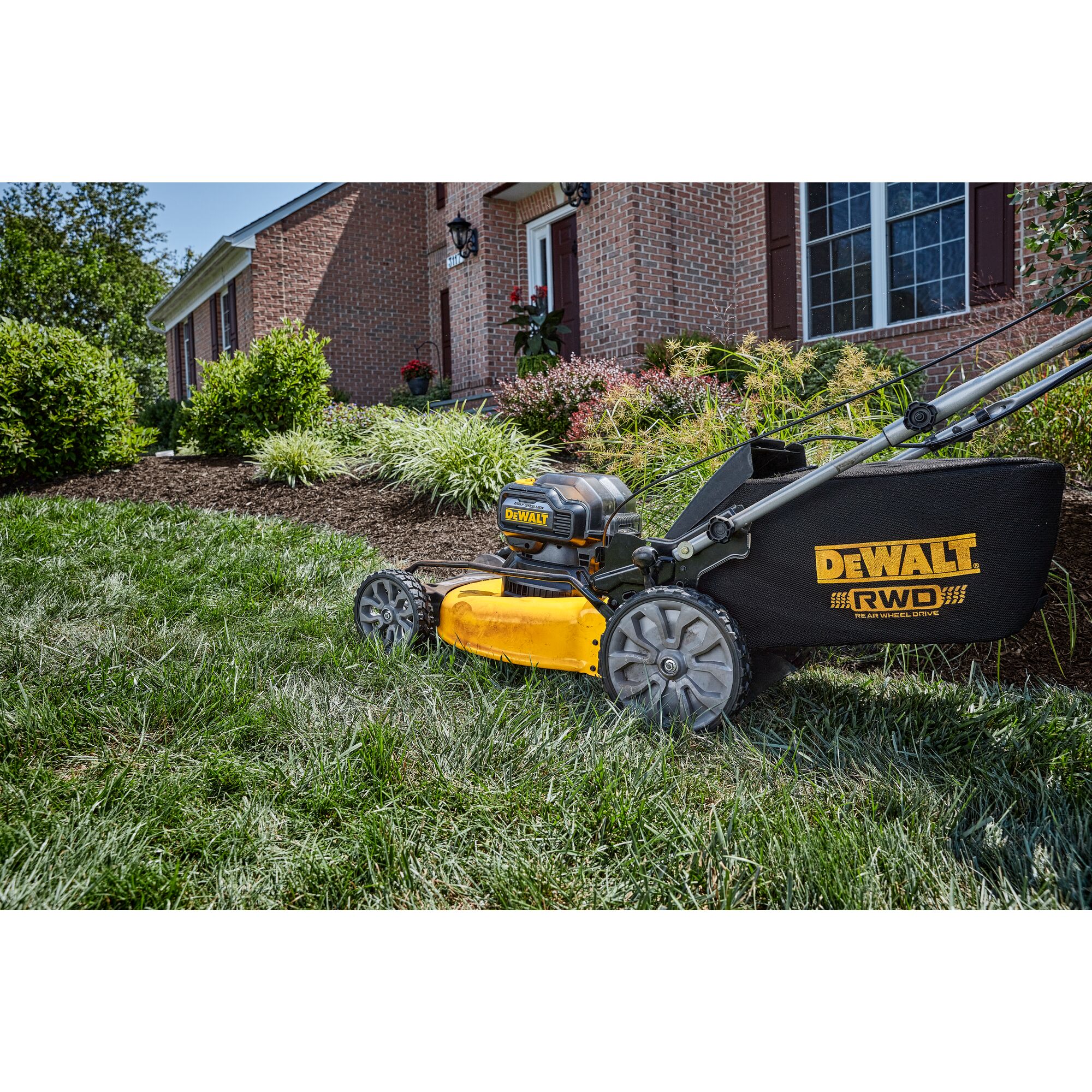 20v dewalt lawn online mower