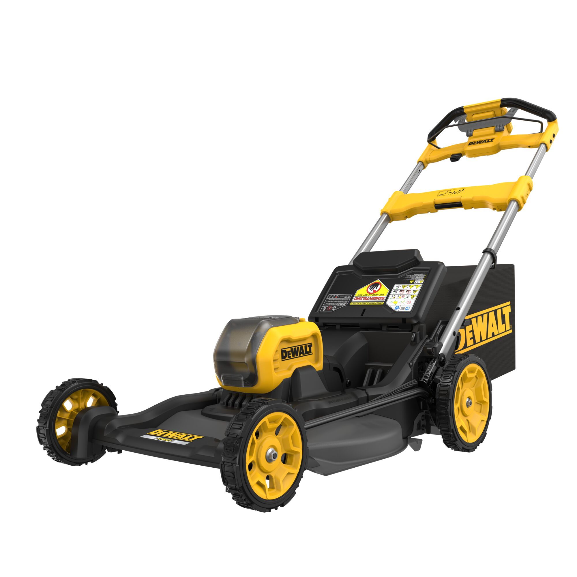 Dewalt lawn mower self propelled hot sale