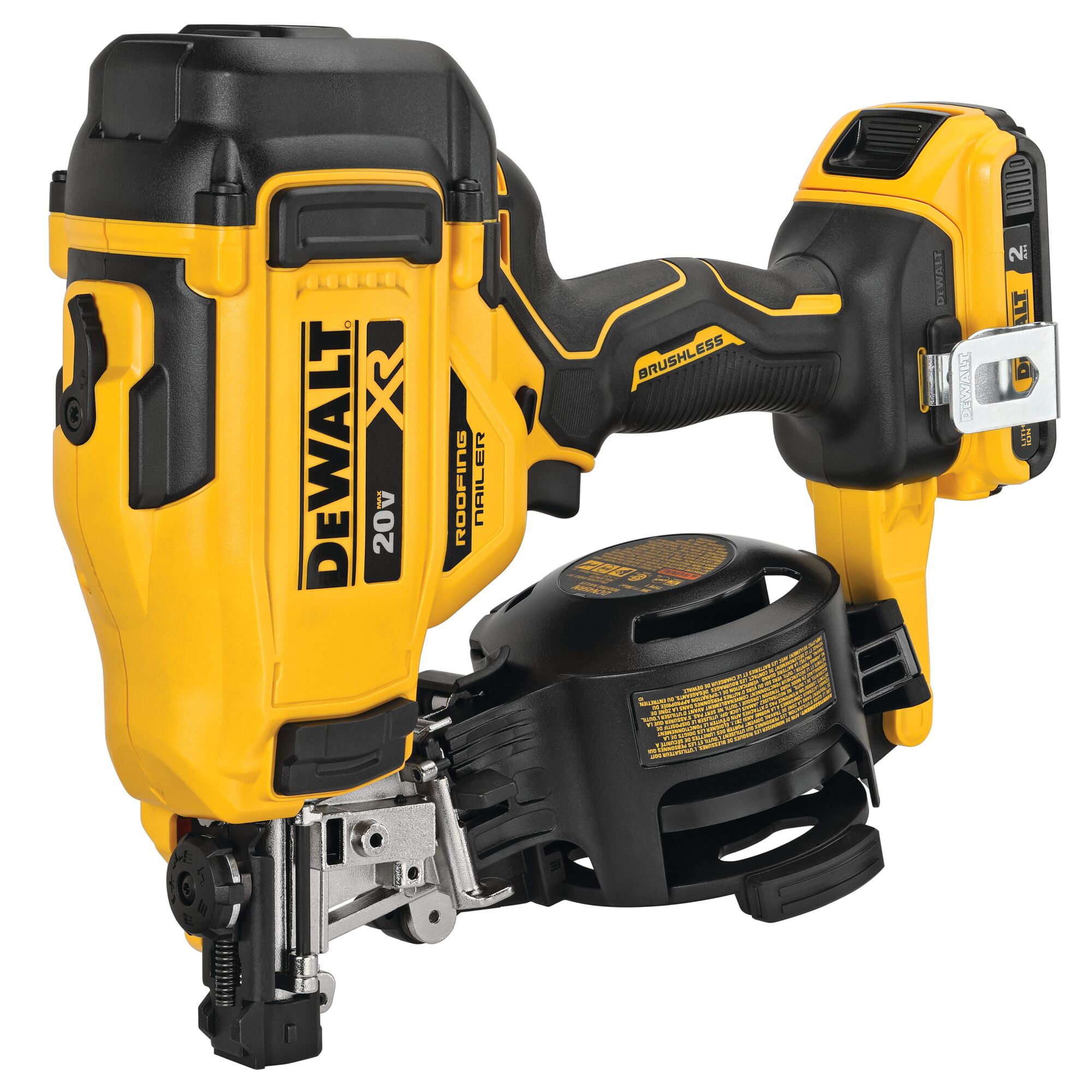 Dewalt cordless nail gun best sale combo kit