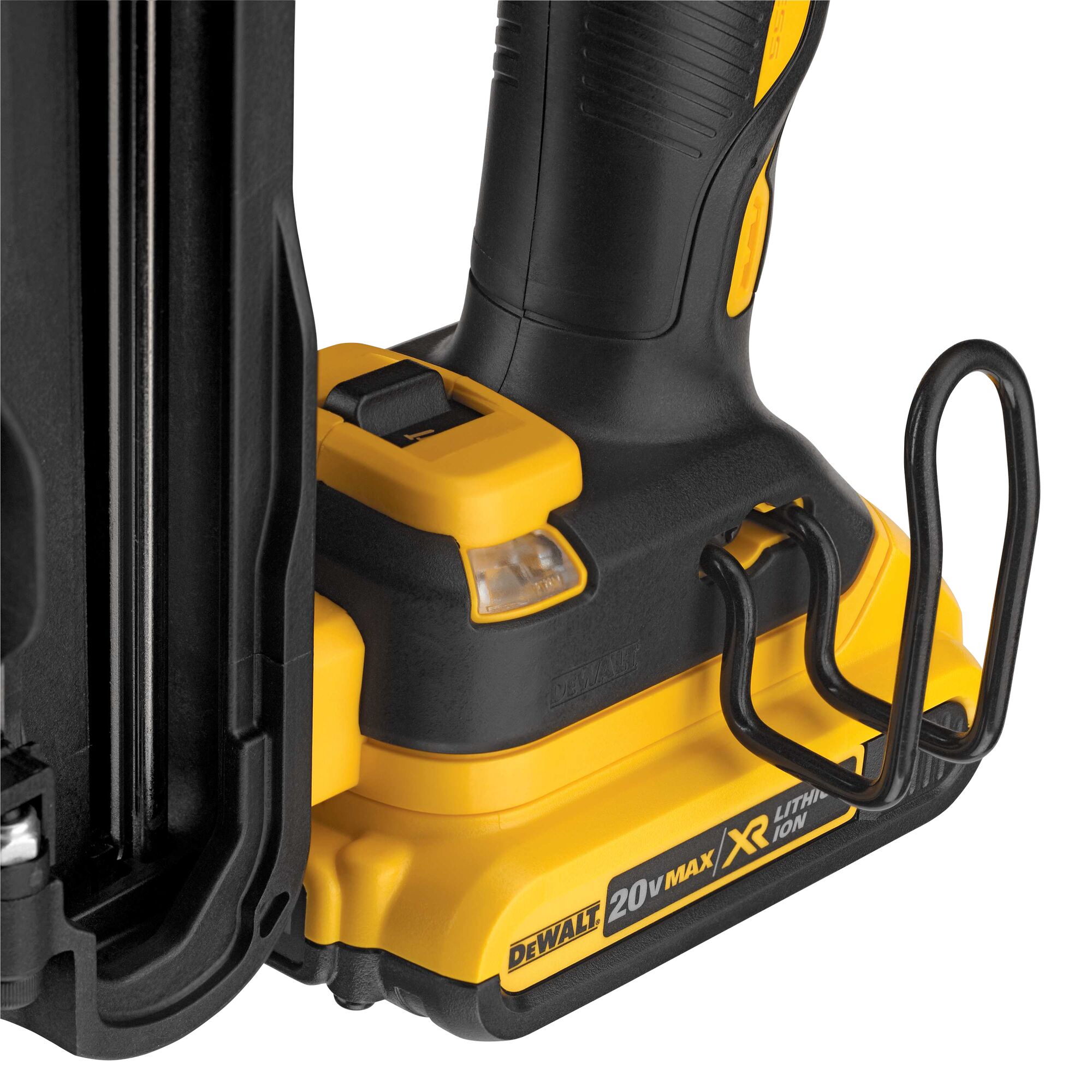 20V MAX* XR® 15 GA Cordless Angled Finish Nailer Kit | DEWALT