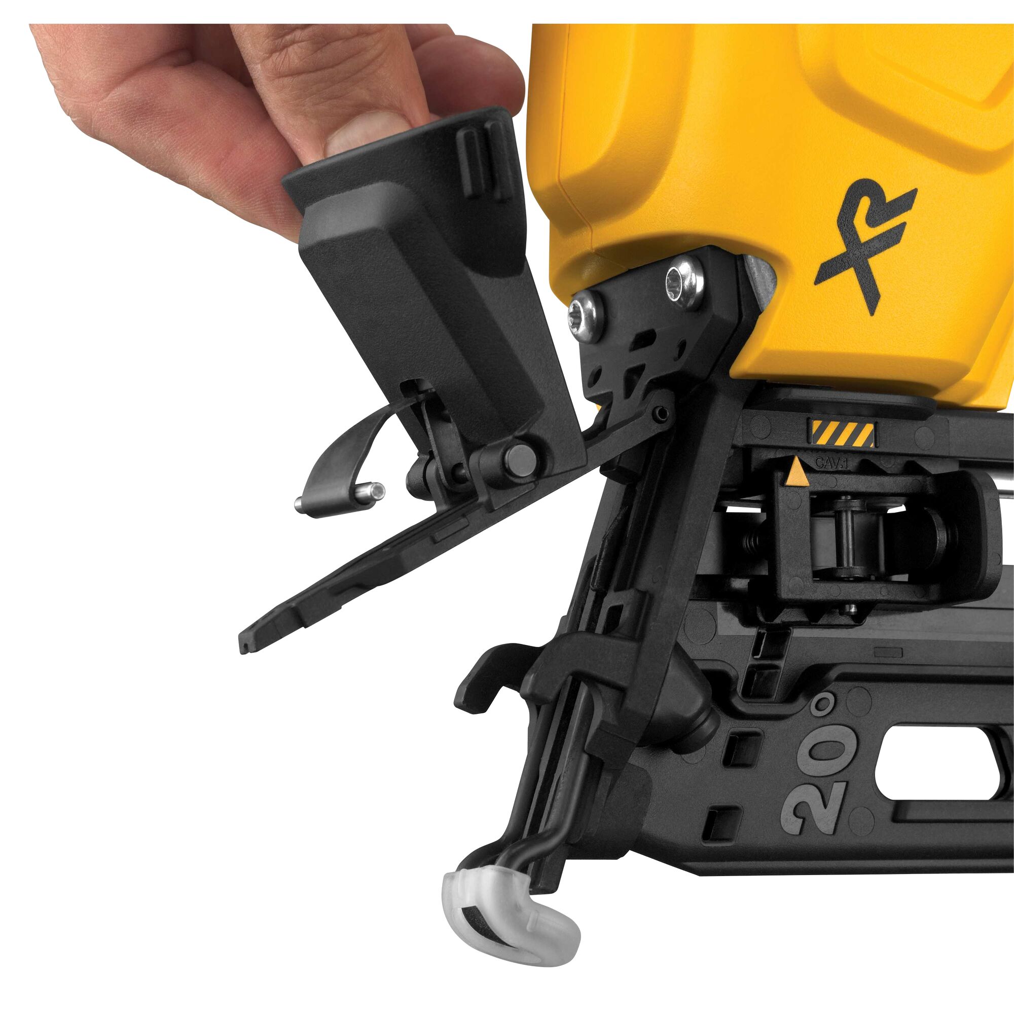 20V MAX* XR® 16 GA Angled Finish Nailer - Kit | DEWALT