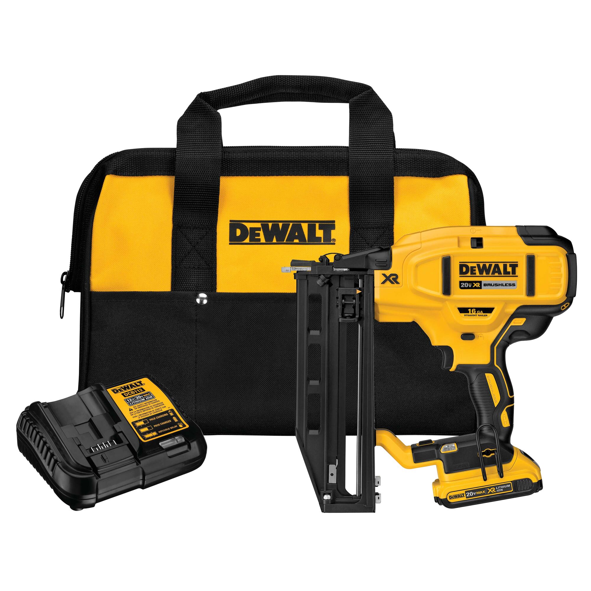 Dewalt 16 gauge battery finish nailer new arrivals