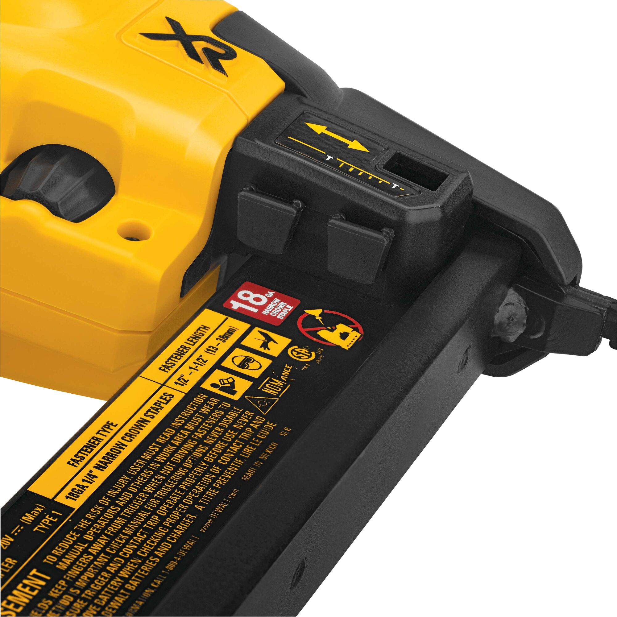 Dewalt staple gun battery hot sale