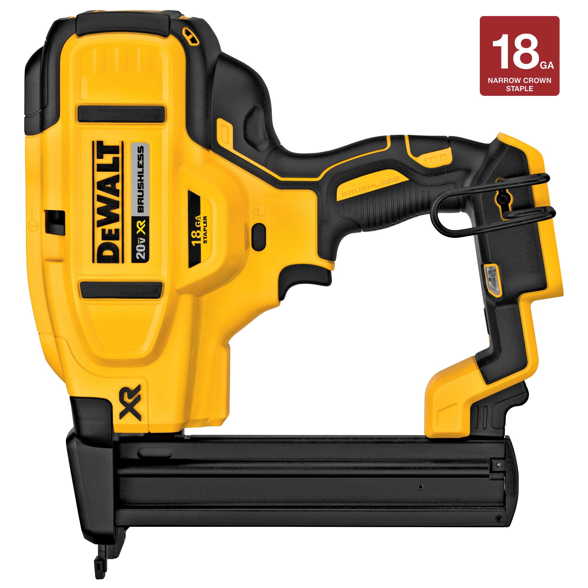 20V MAX XR 18 GA Cordless Narrow Crown Stapler Tool Only DEWALT