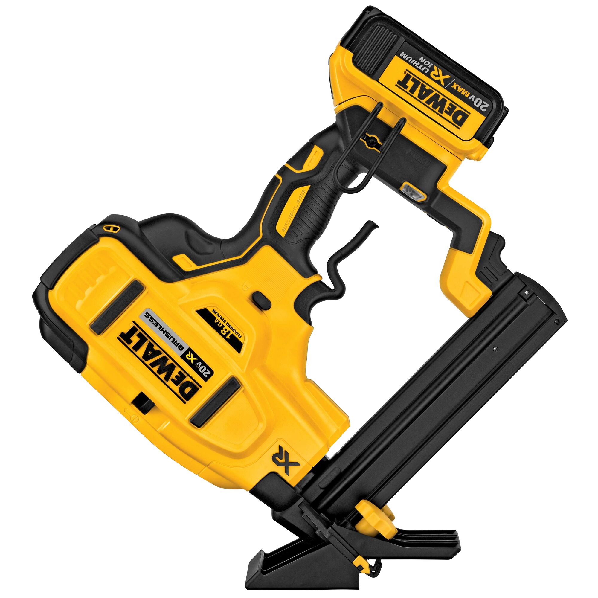 20V MAX XR 18 GA Cordless Flooring Stapler DEWALT