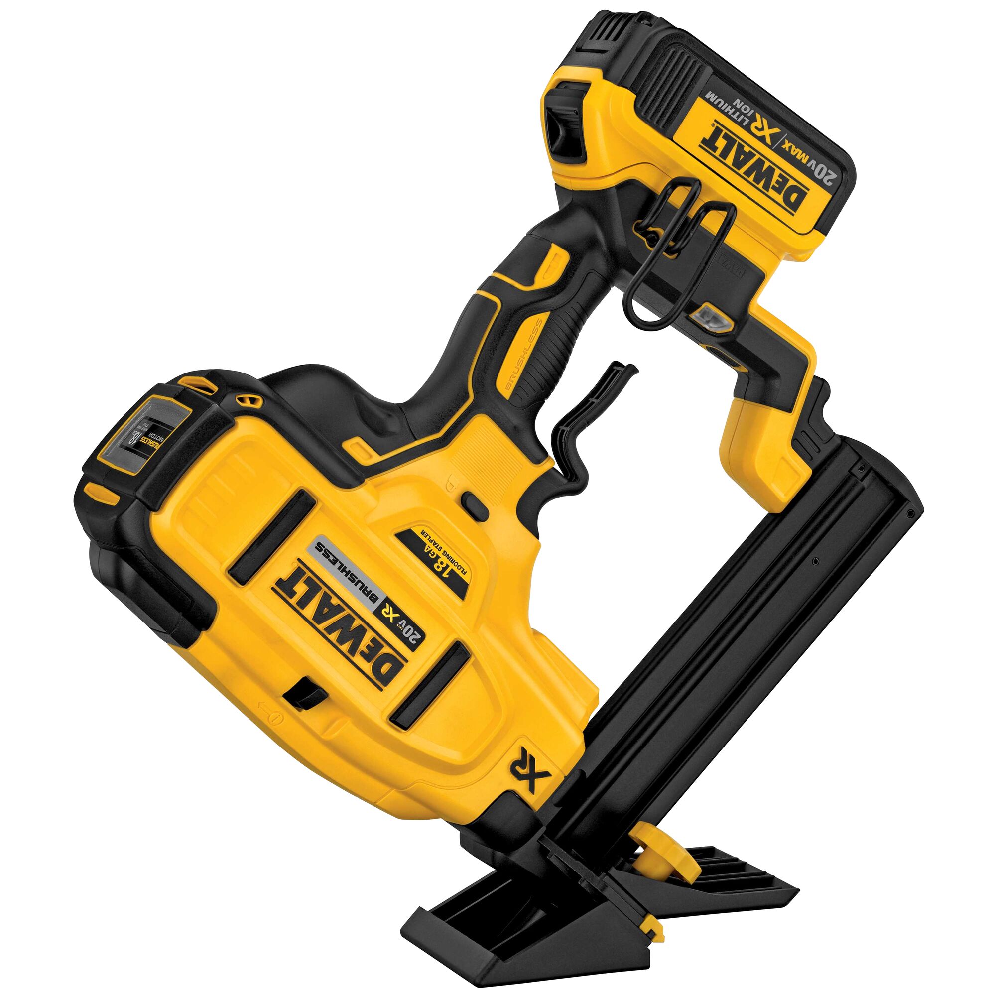 20V MAX XR 18 GA Cordless Flooring Stapler DEWALT