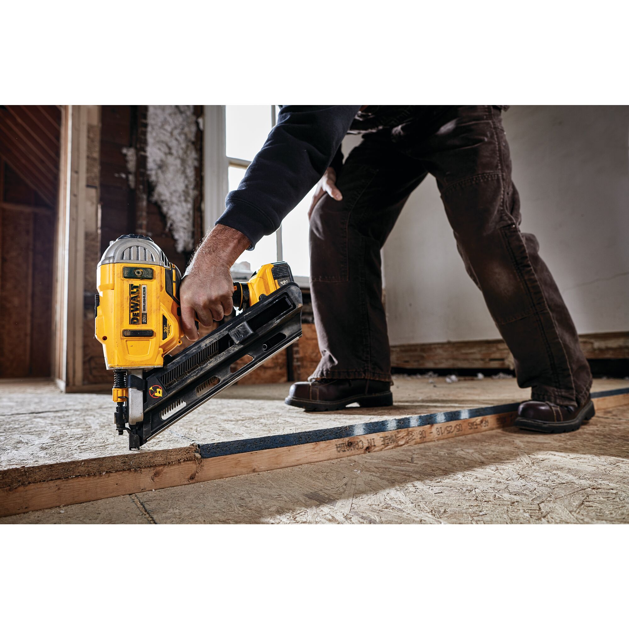 Dewalt battery operated nail gun hot sale