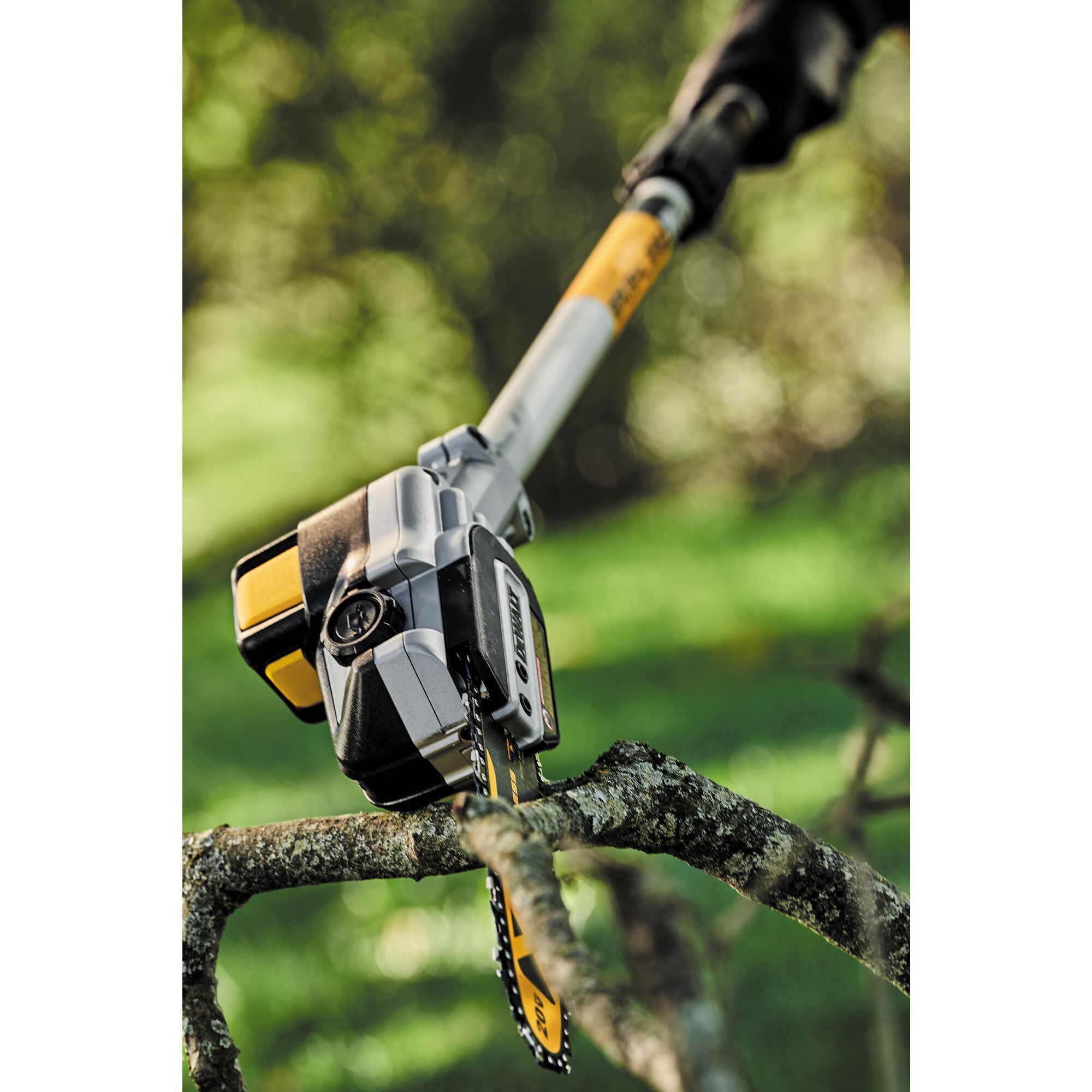 Dewalt 18 best sale volt pole saw