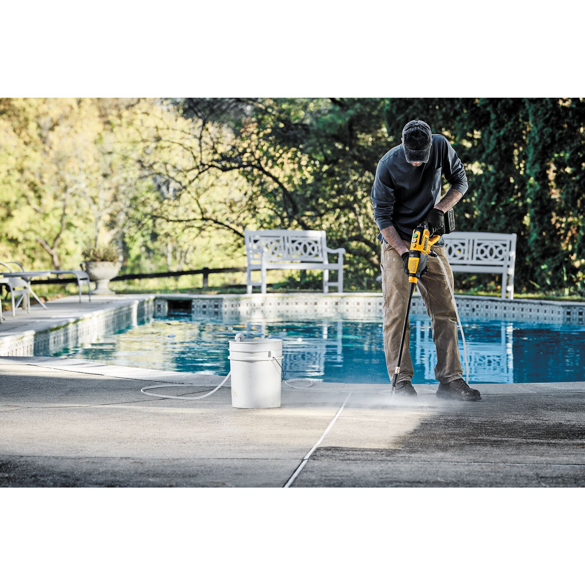 Dewalt cordless pressure online washer review