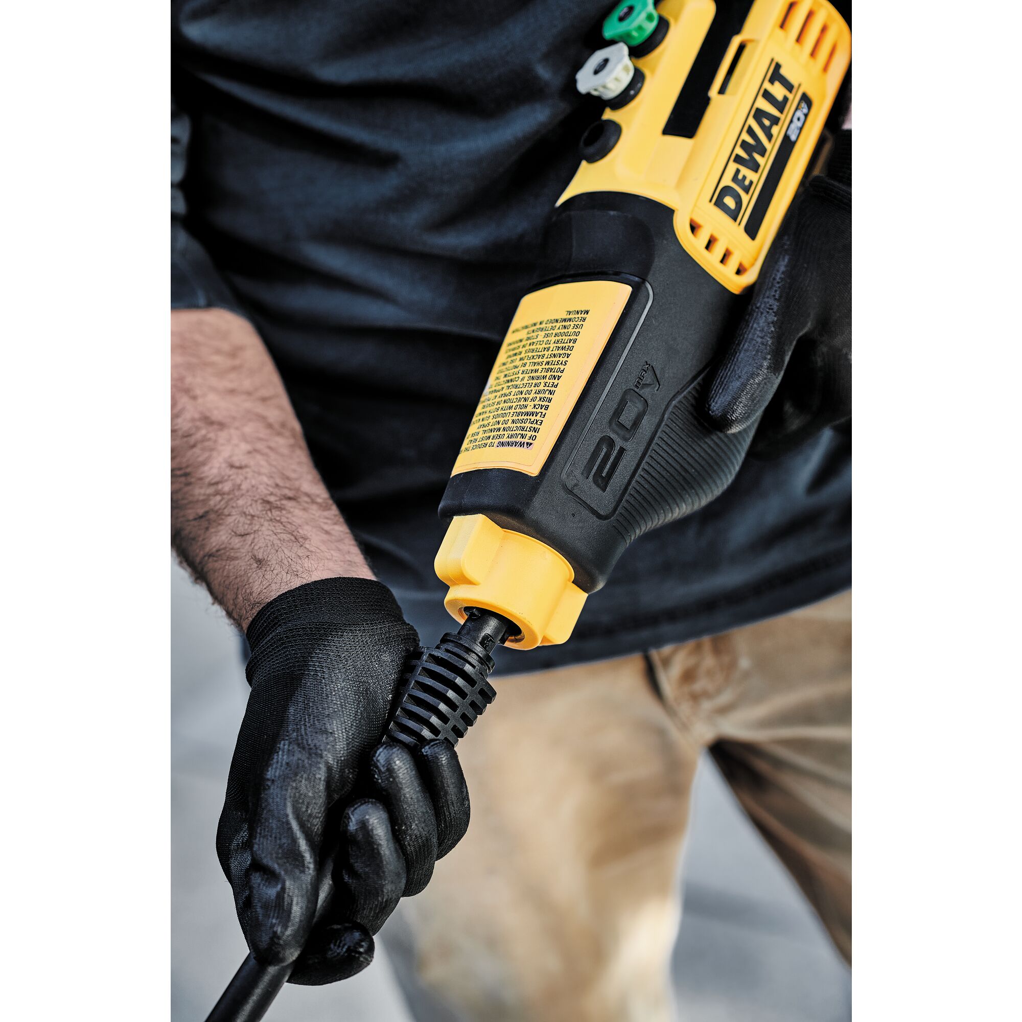 Dewalt battery deals jet wash