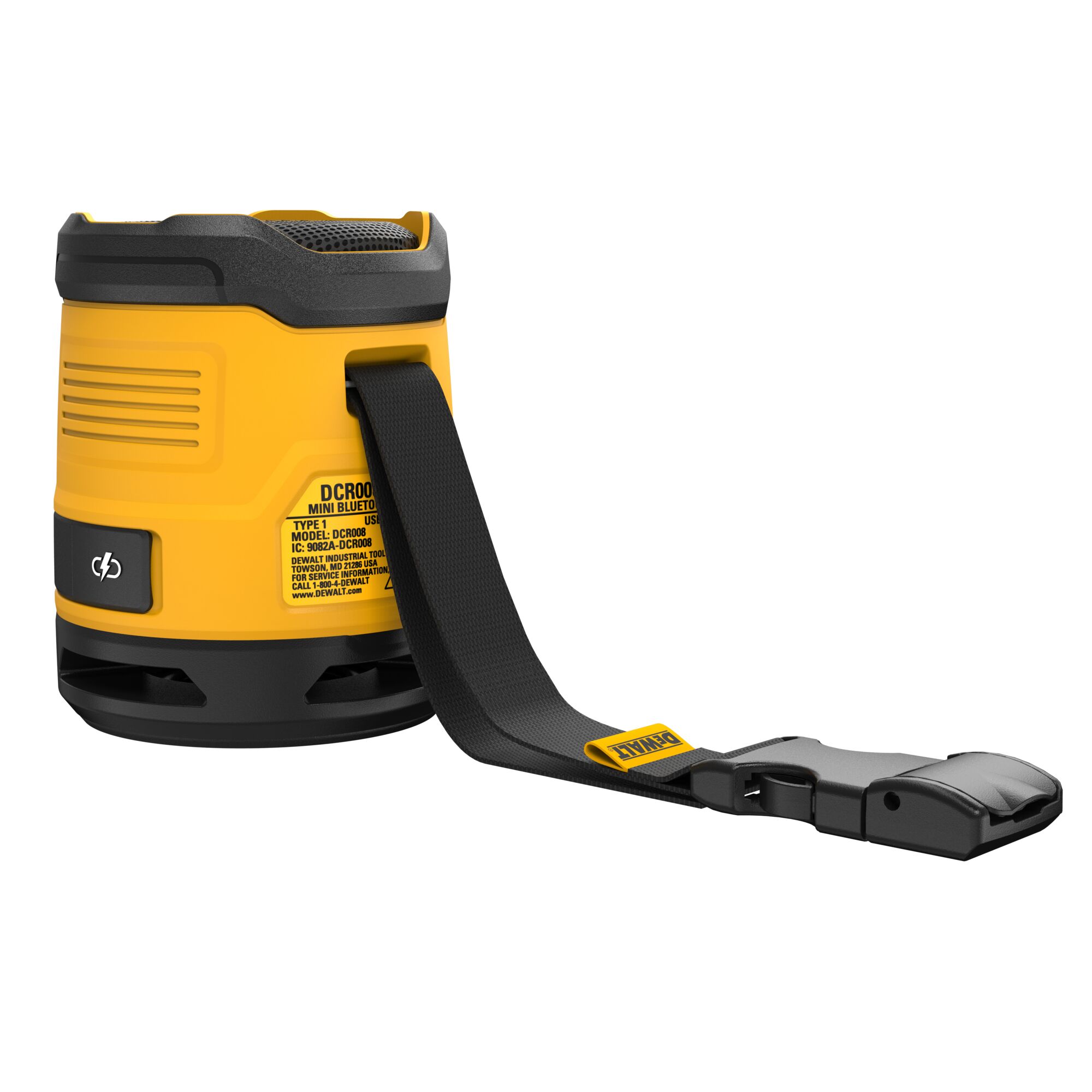 Rechargeable Mini Bluetooth Speaker DEWALT