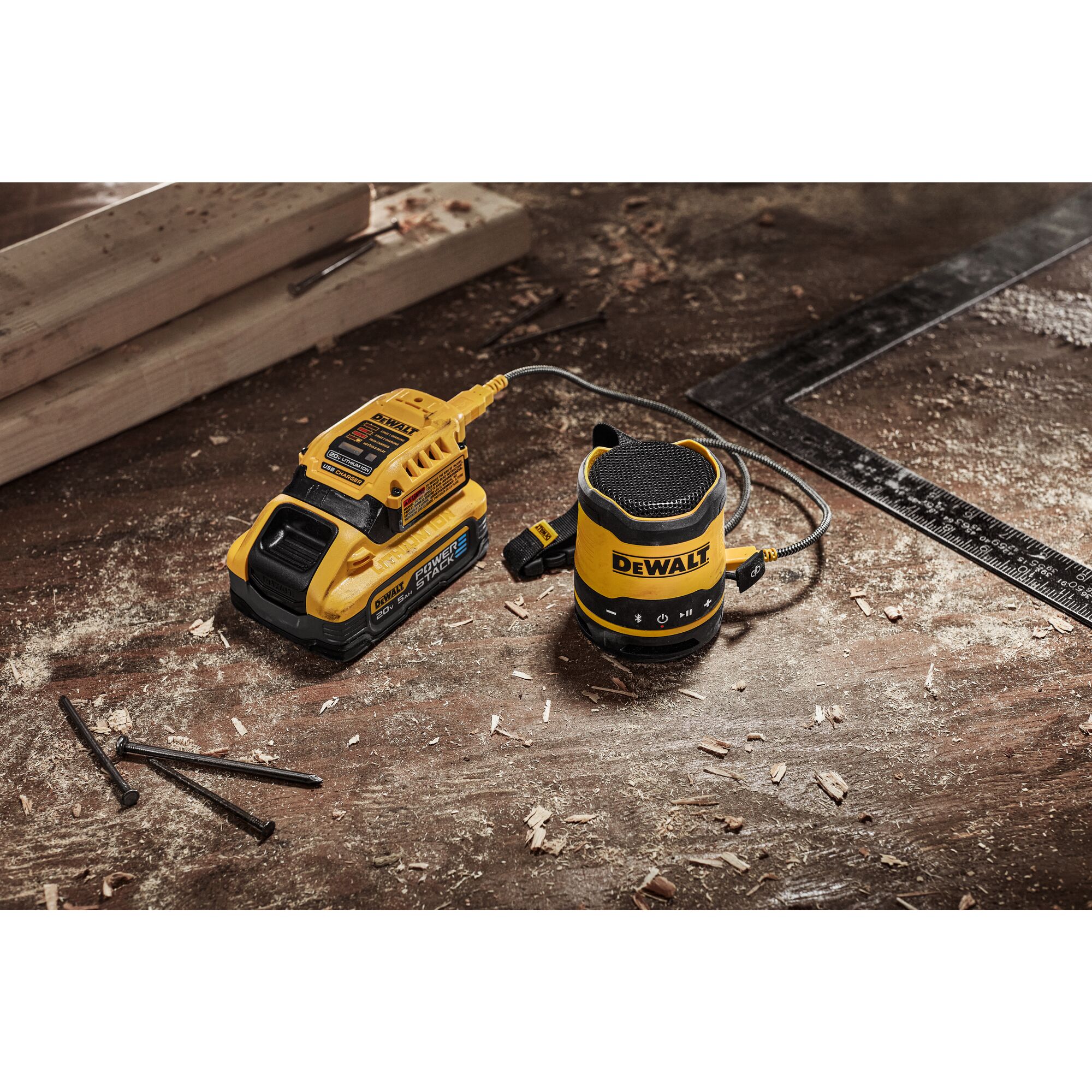 Rechargeable Mini Bluetooth Speaker DEWALT