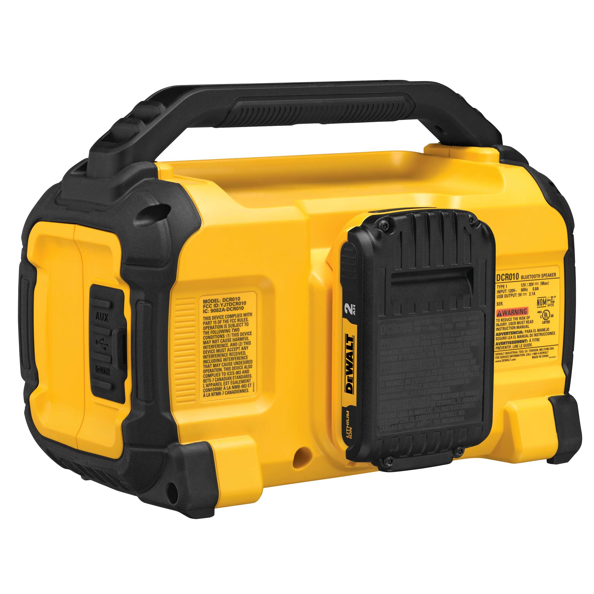 dewalt jobsite radio dcr010