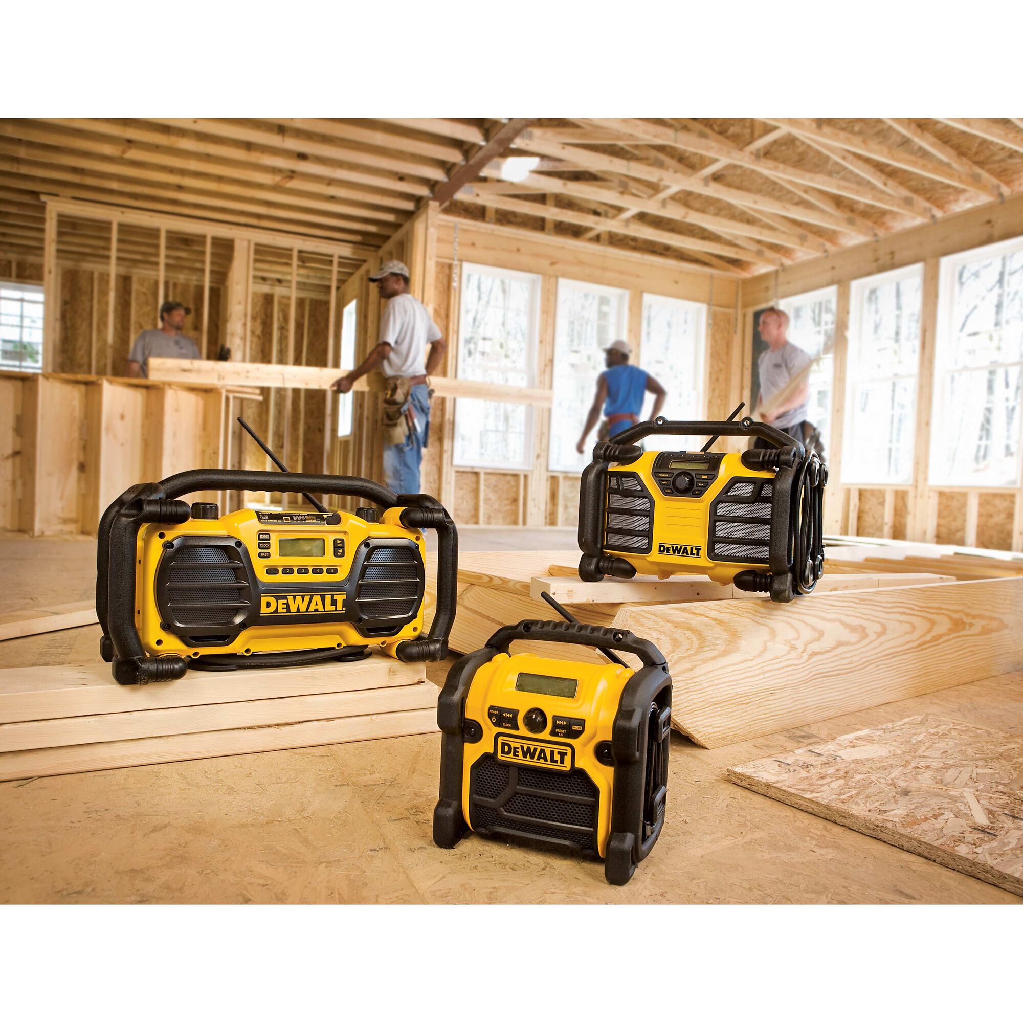 18V 20V MAX 12V MAX Compact Worksite Radio DEWALT