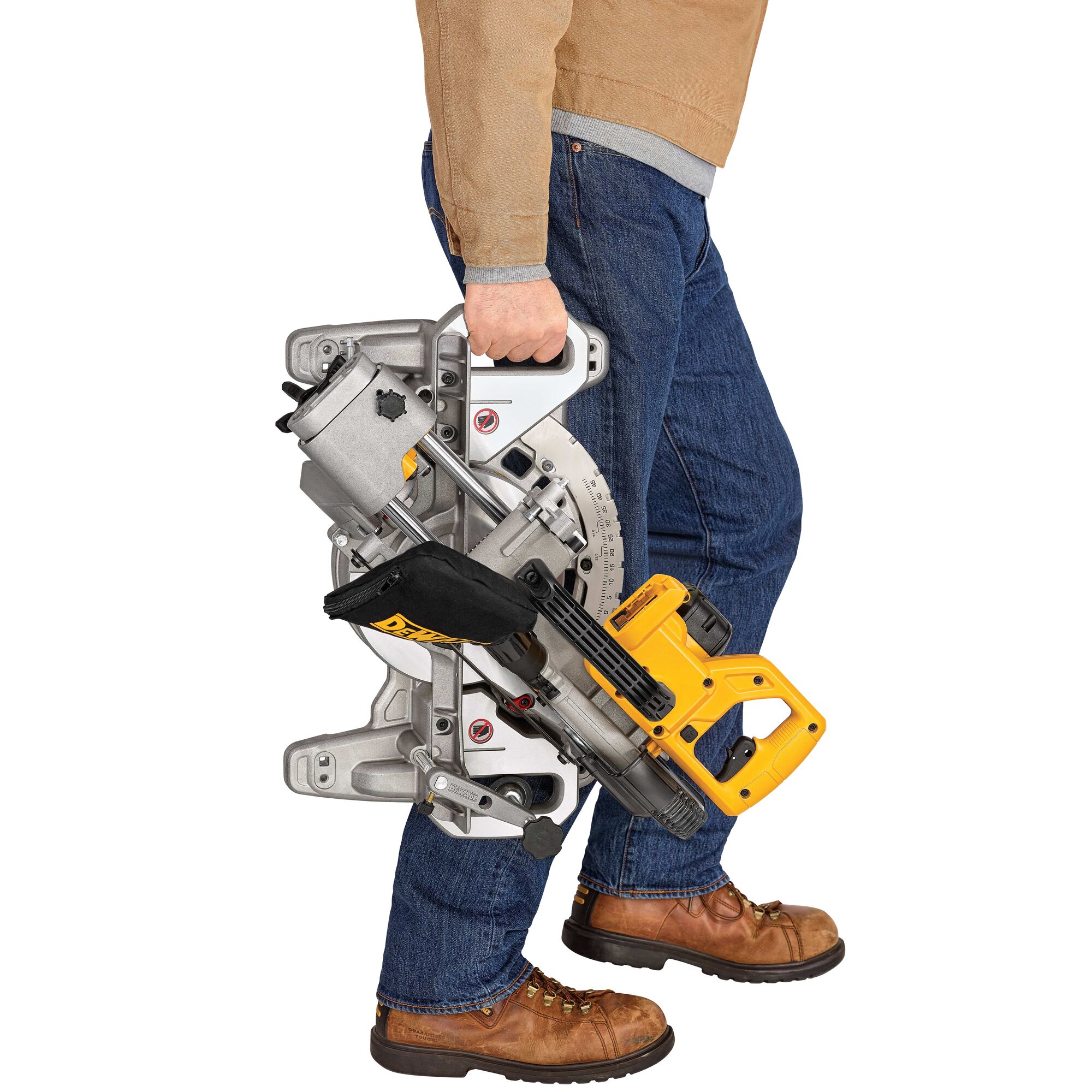 Dewalt 20 volt cordless best sale miter saw