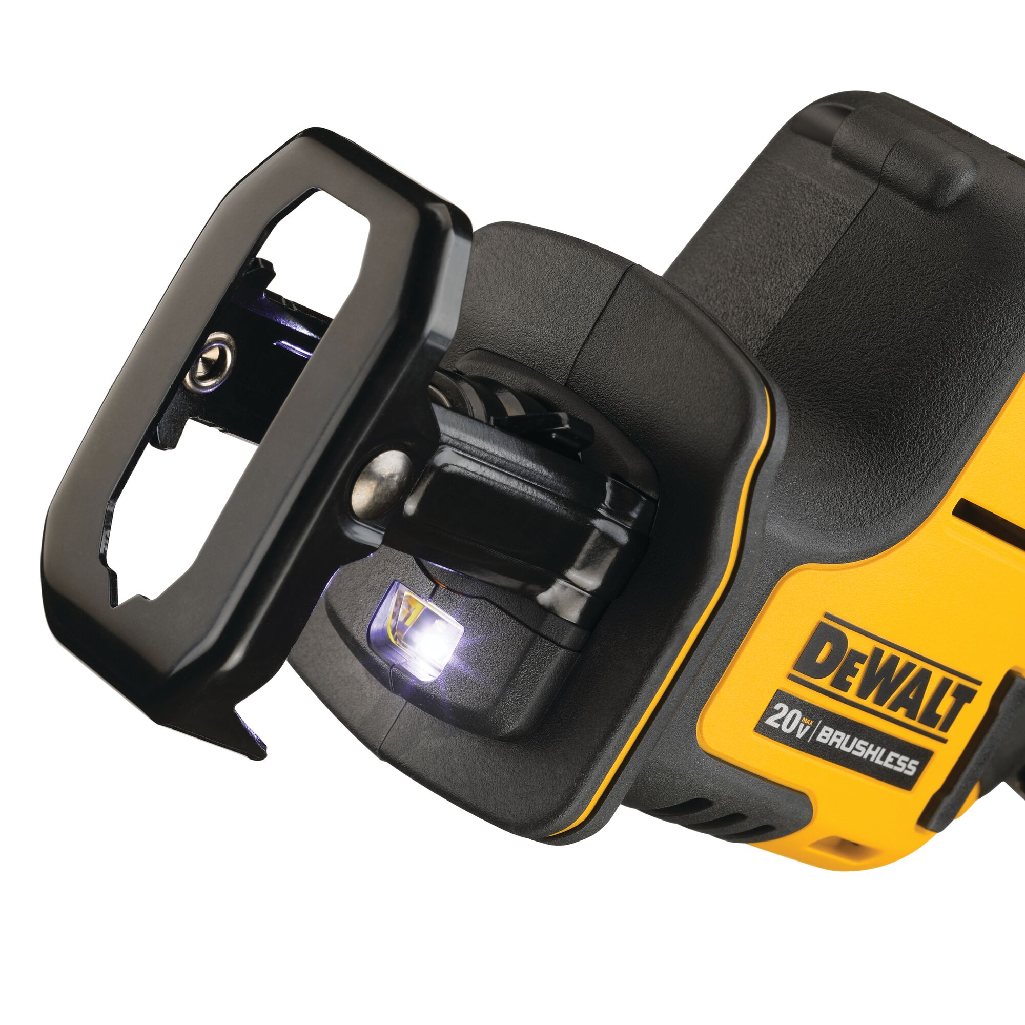 One handed best sale sawzall dewalt