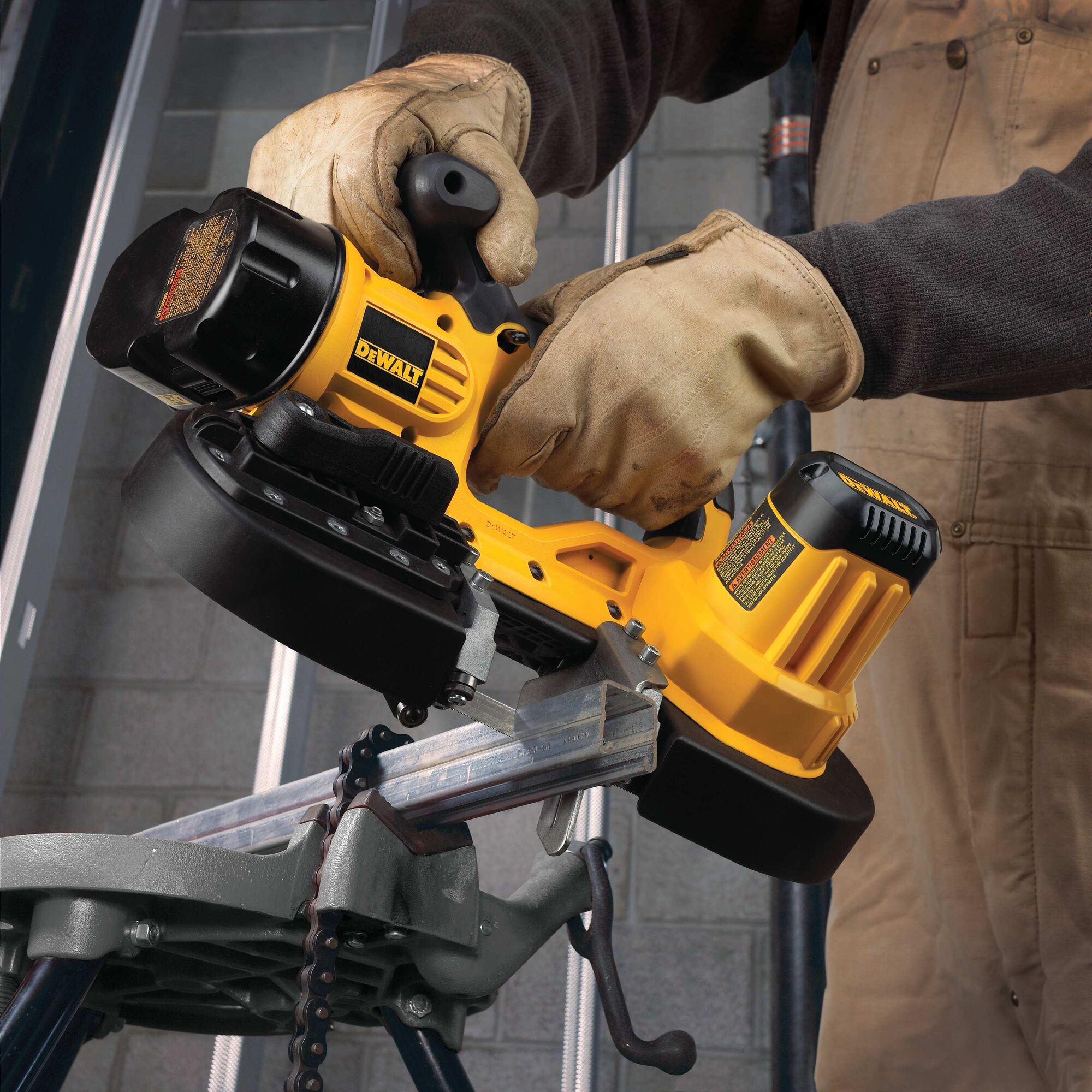 Dewalt band saw online cordless