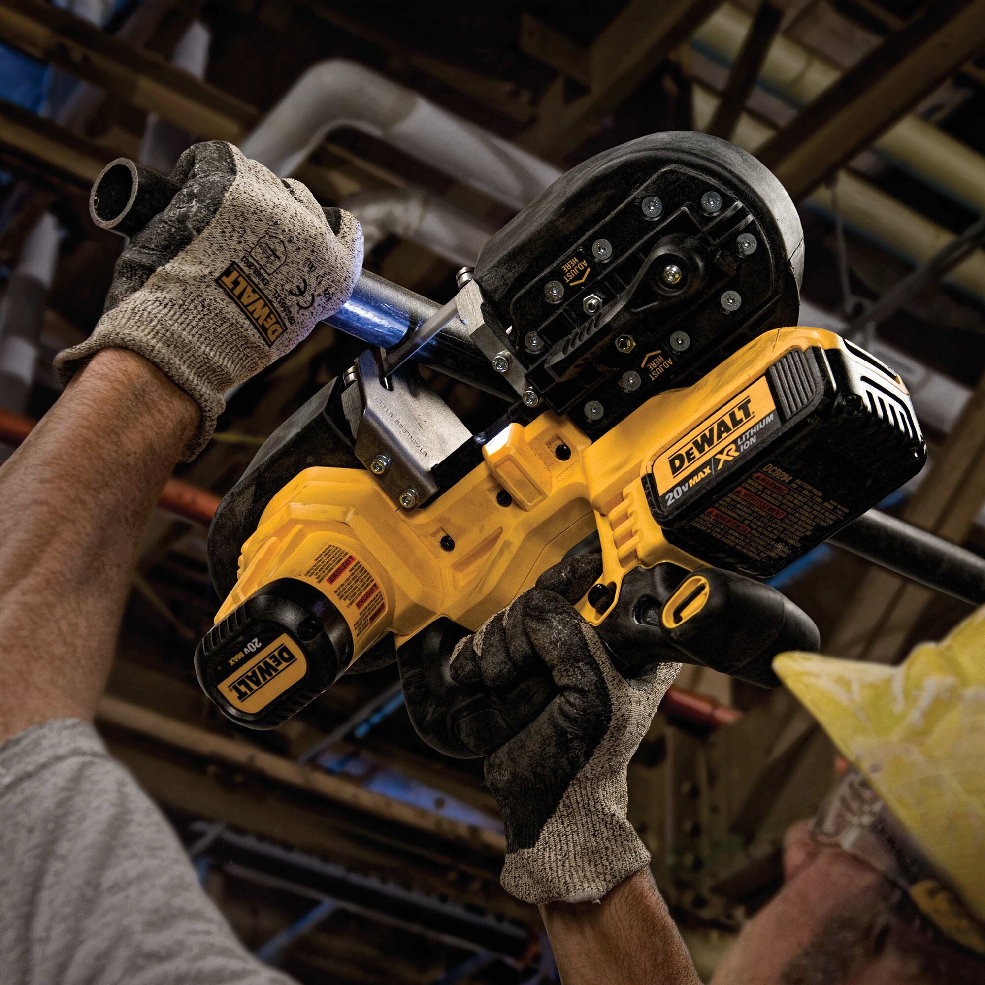 Dewalt cordless 2024 bandsaw