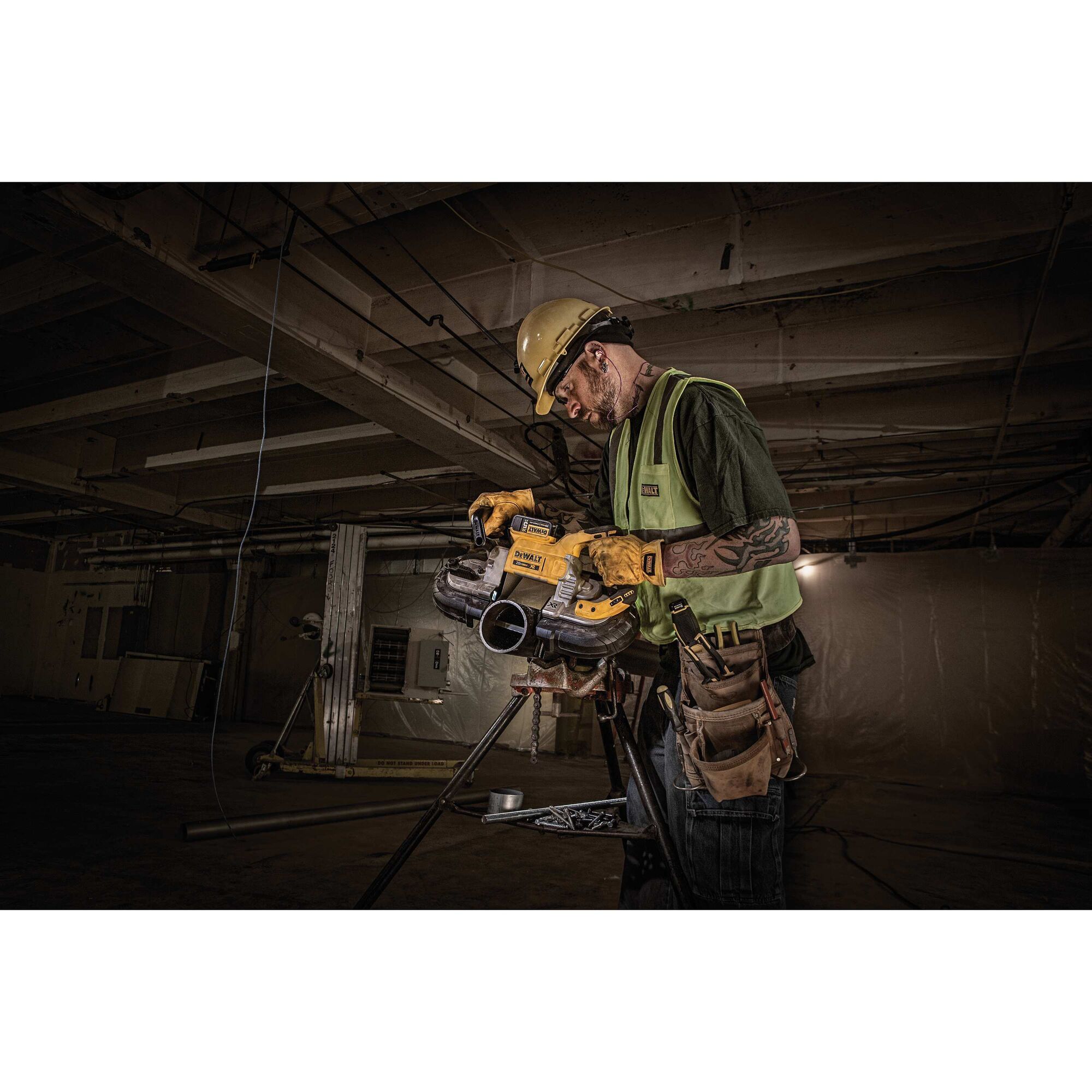 Dewalt 20 volt portable band online saw