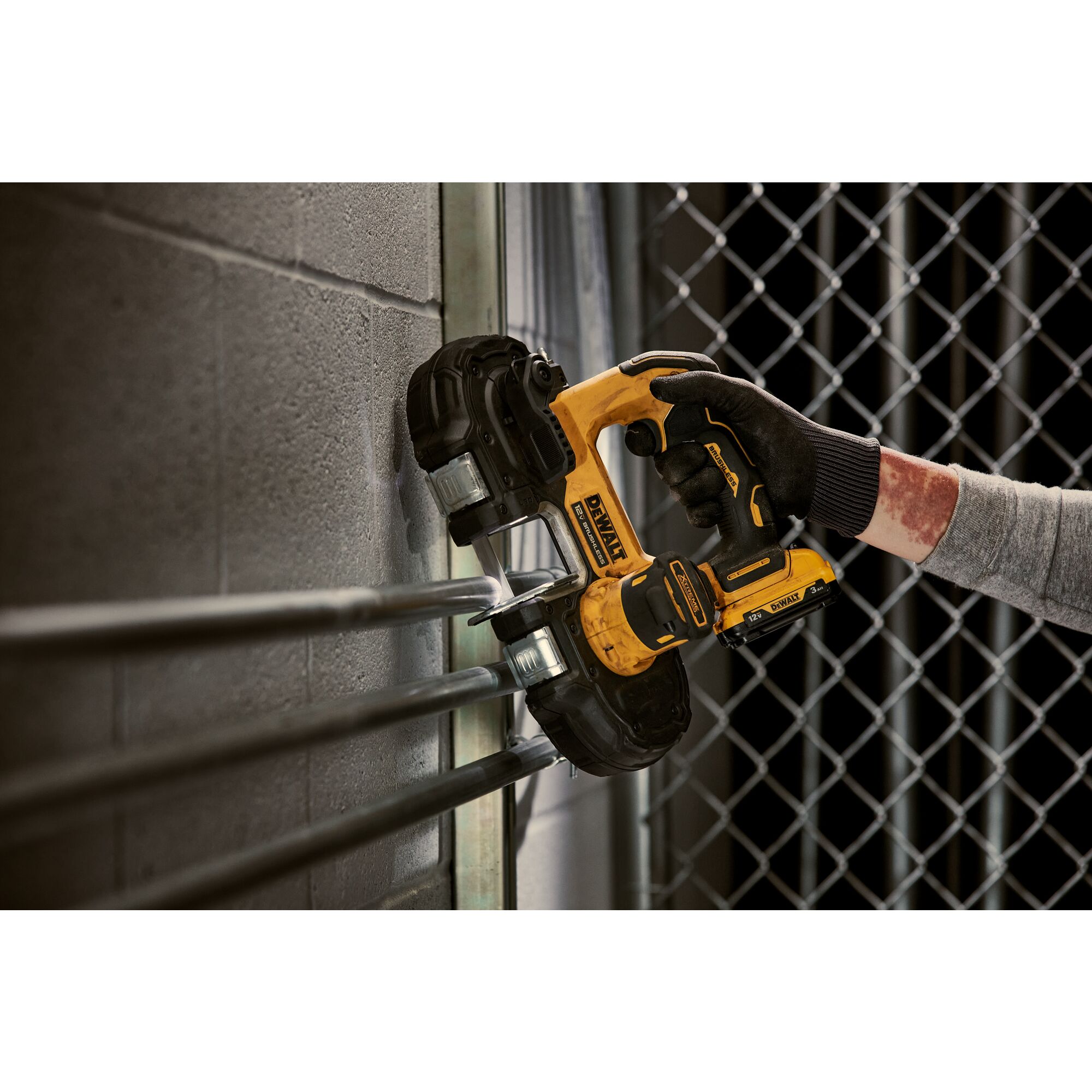 Dewalt battery operated bandsaw hot sale