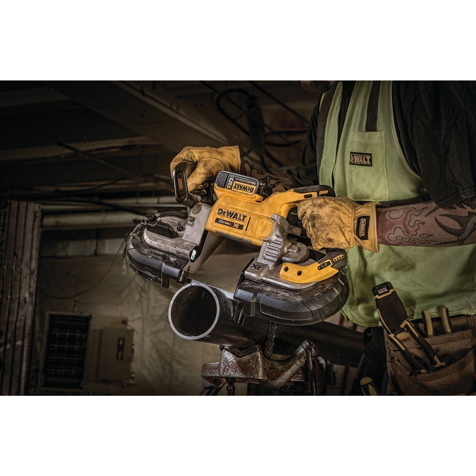 Dewalt cordless discount band saw 20v