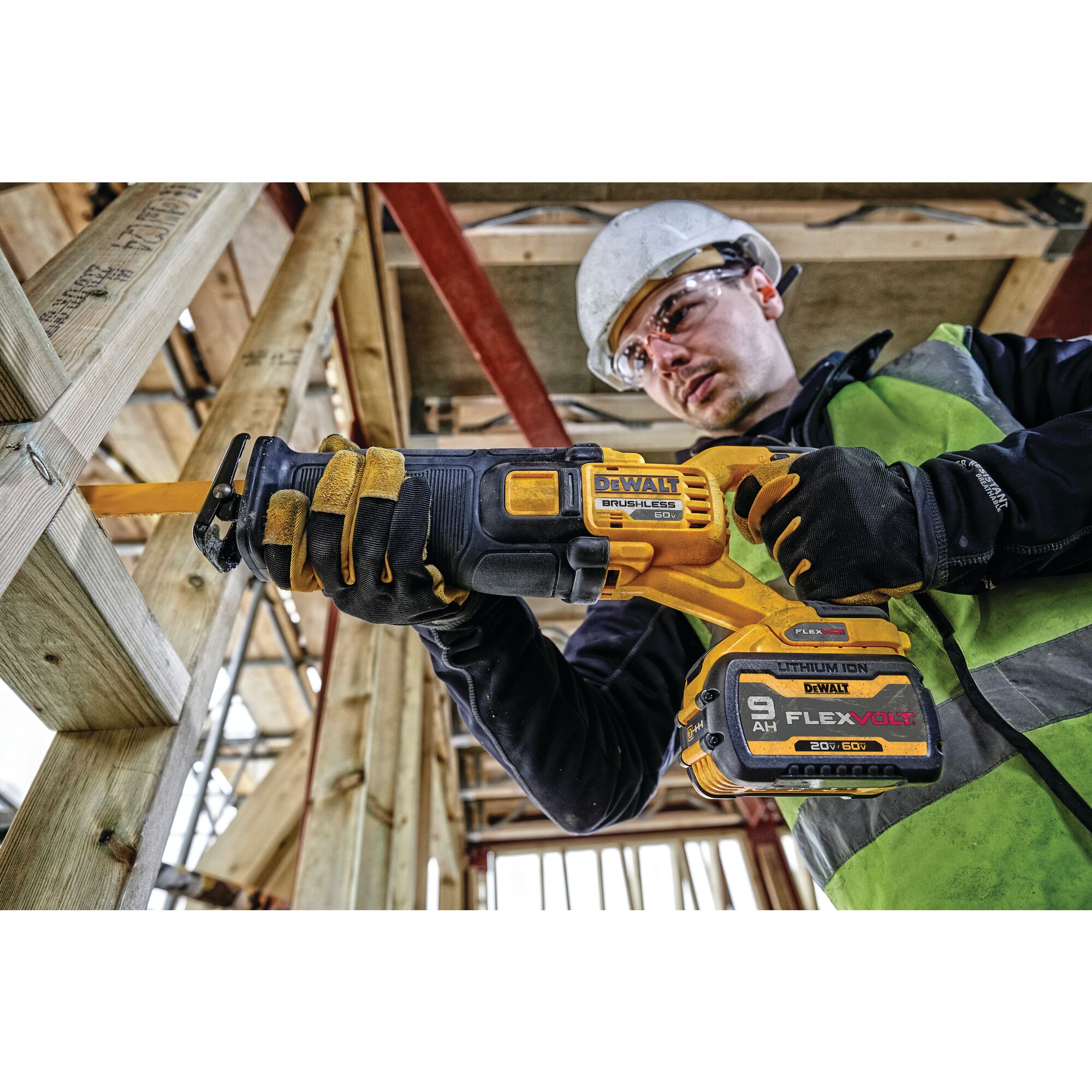 60V MAX Brushless Cordless Reciprocating Saw Kit DEWALT