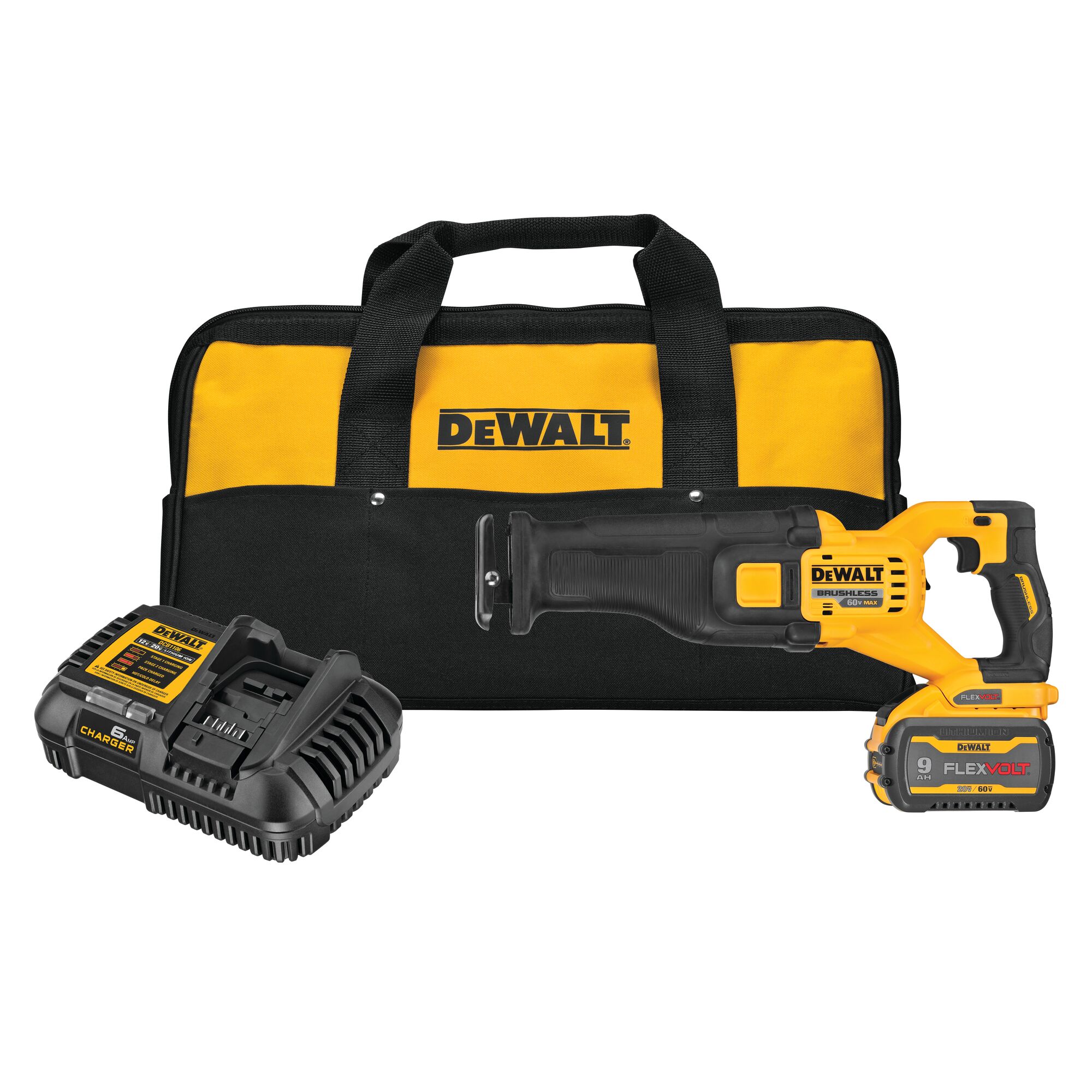 60V MAX Brushless Cordless Reciprocating Saw Kit DEWALT