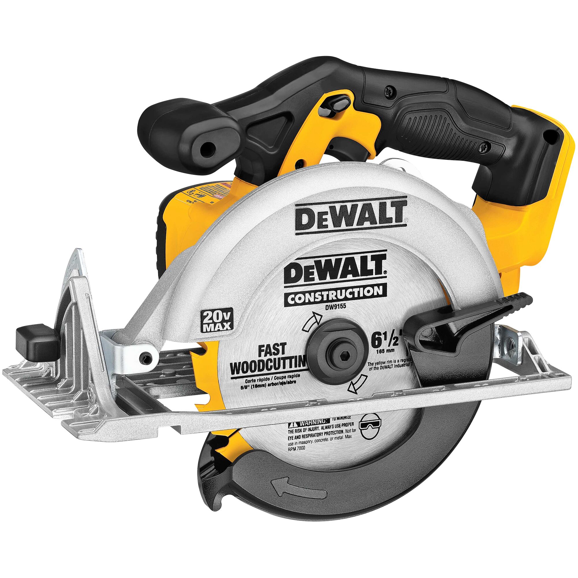 Image of DeWalt DCS391 cordless circular saw at Lowe's website