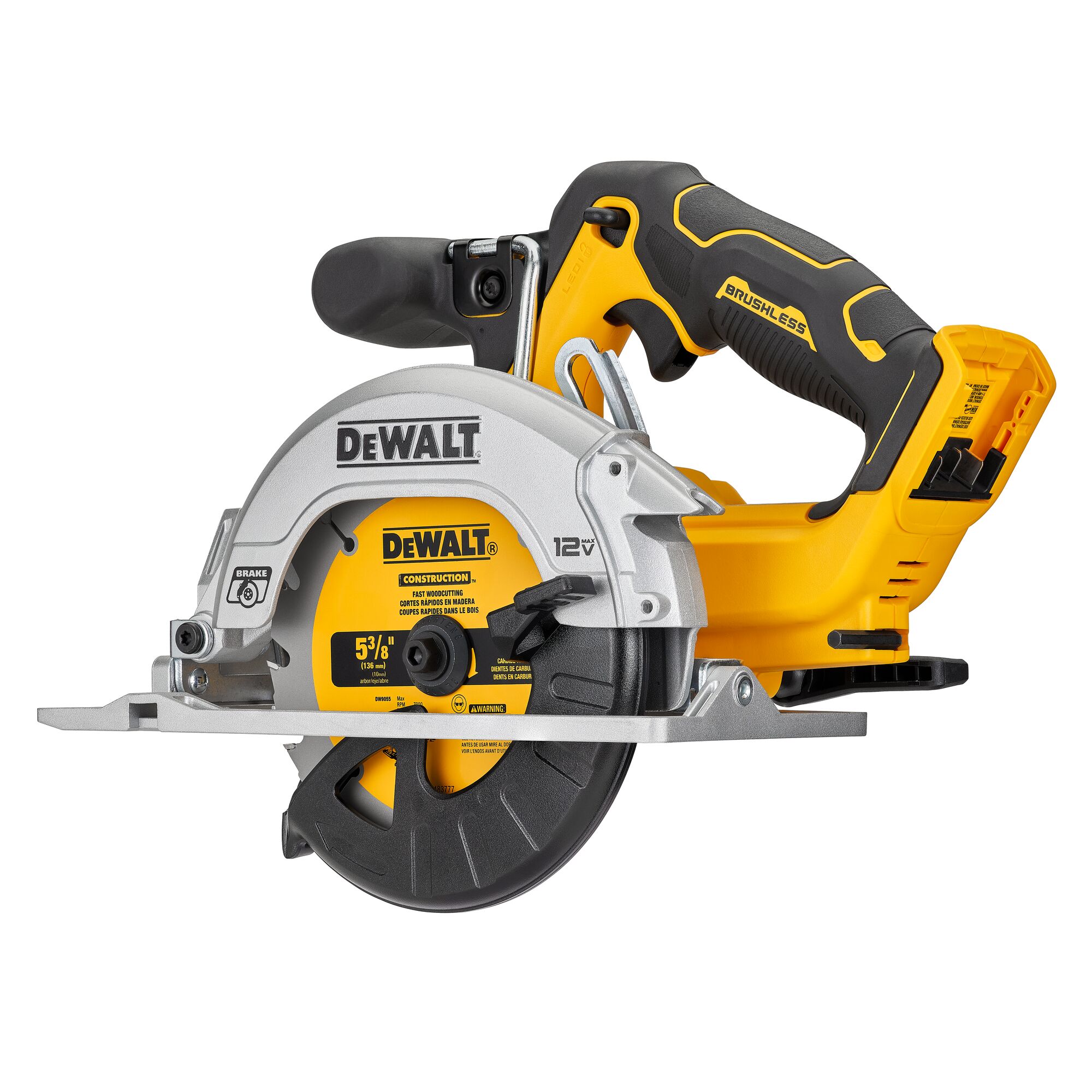 XTREME 12V MAX 5 3 8 in. Brushless Cordless Circular Saw Tool