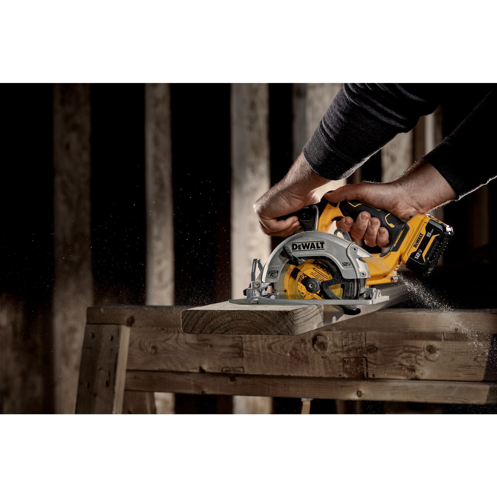 XTREME 12V MAX 5 3 8 in. Brushless Cordless Circular Saw Tool